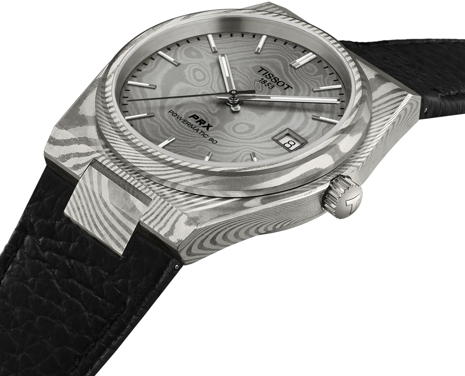 Tissot PRX Powermatic 80 Damascus Steel 38 mm T137.807.96.081.00 Erkek Kol Saati