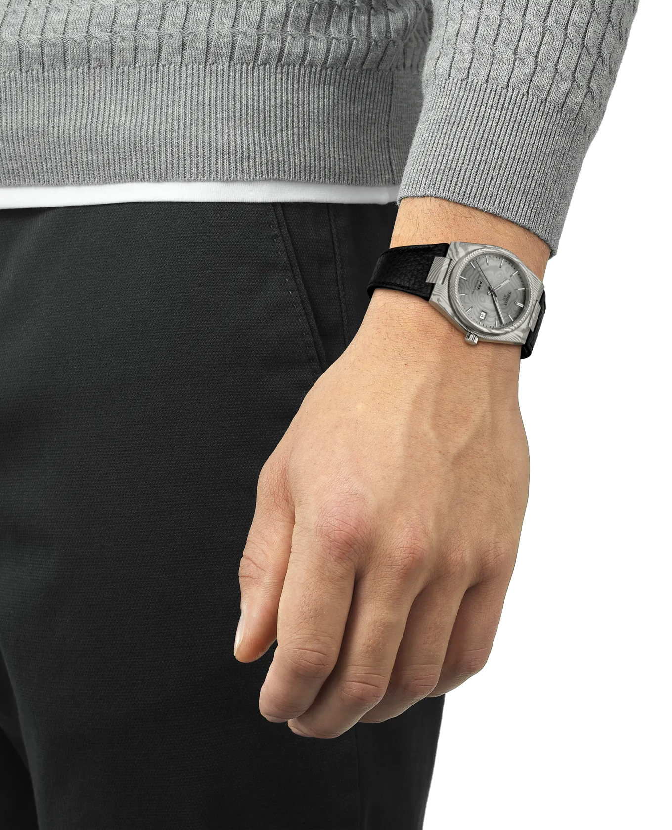 Tissot PRX Powermatic 80 Damascus Steel 38 mm T137.807.96.081.00 Erkek Kol Saati