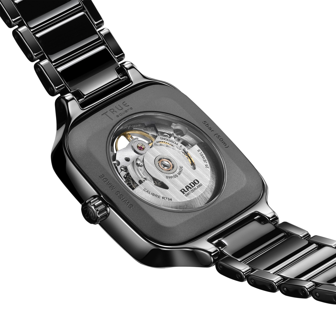Rado True Square Automatic Skeleton Diamonds R27124702 Erkek Kol Saati