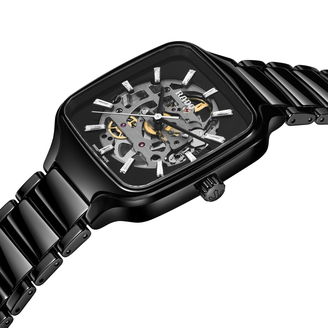 Rado True Square Automatic Skeleton Diamonds R27124702 Erkek Kol Saati