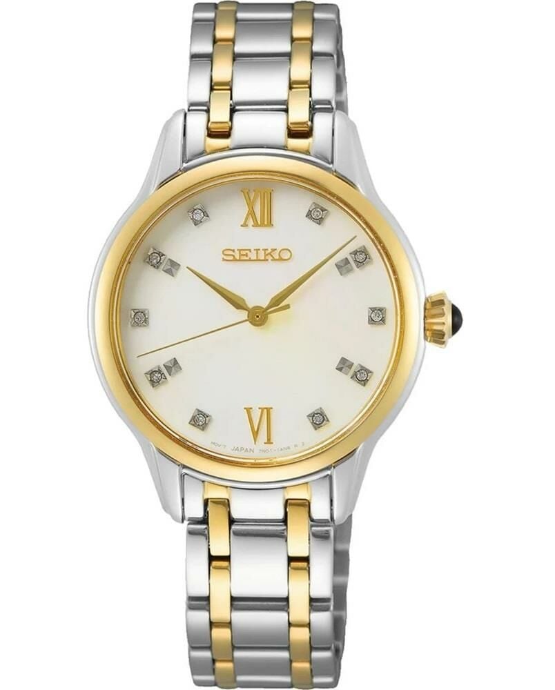 Seiko SRZ540P1 Pırlantalı Kadın Kol Saati