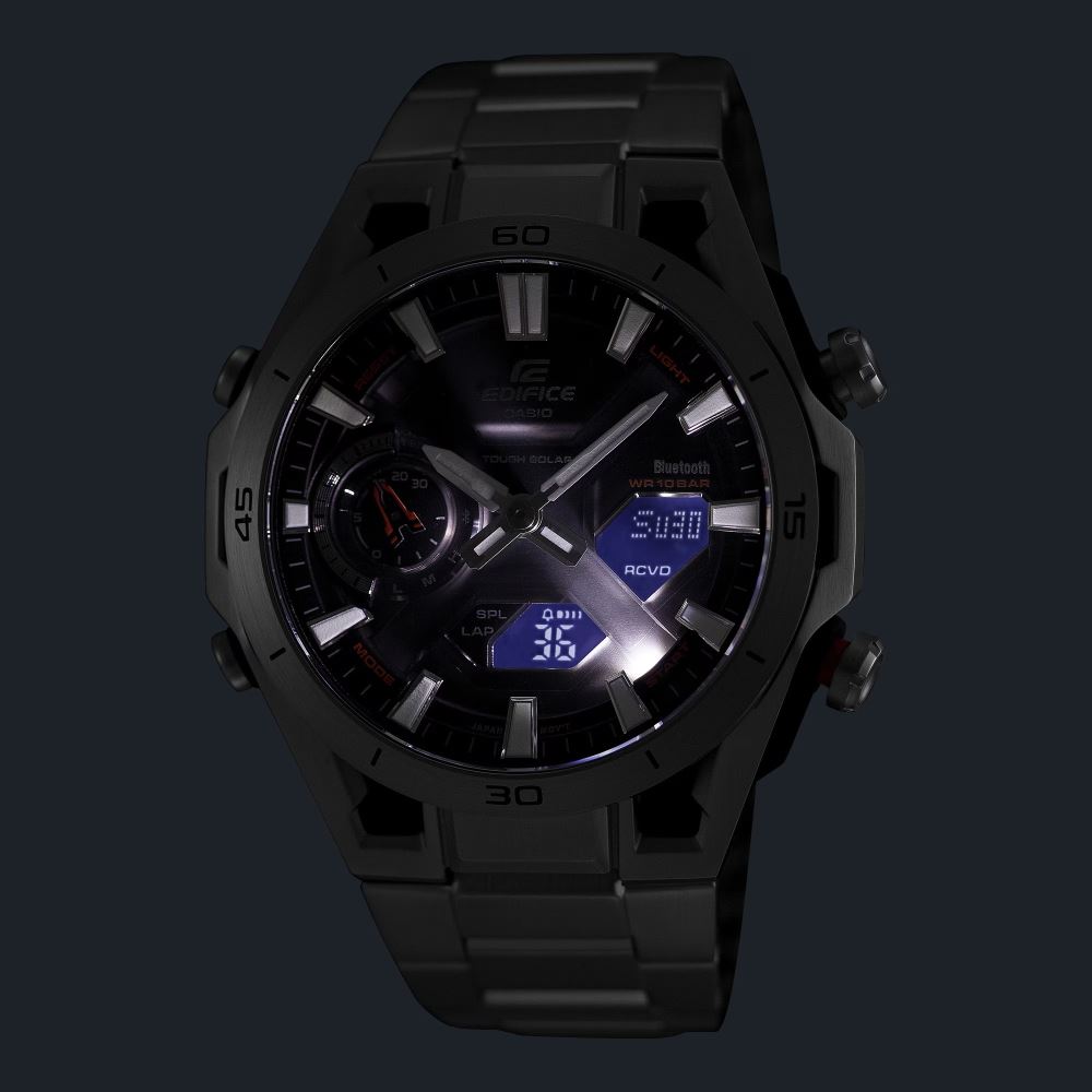 Casio Solar ECB-2300D-1ADF Telefon Bluetooth Bağlantılı