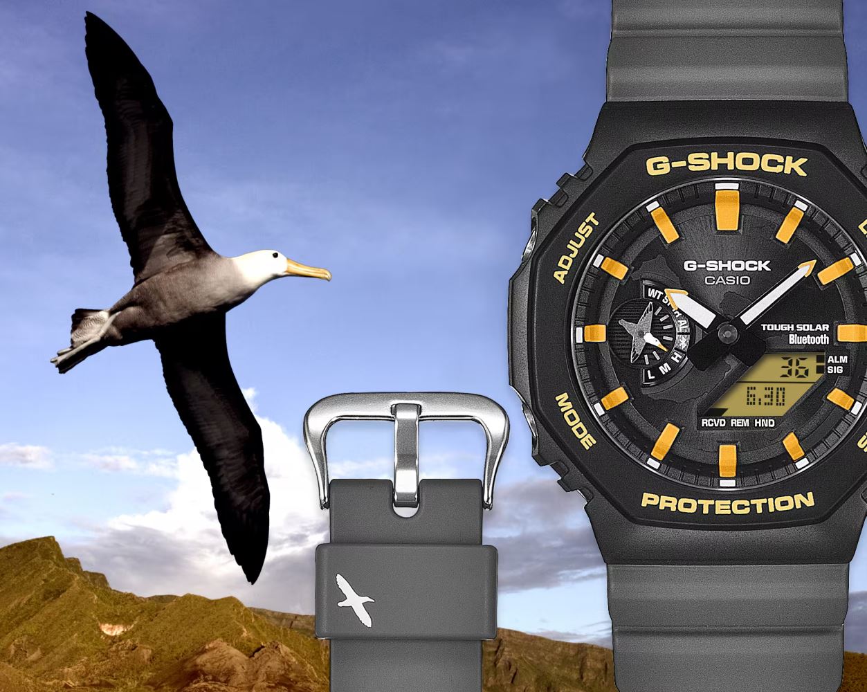 Casio G-SHOCK Güneş Enerjili GA-B2100DF-1ADR Bluetoothlu Kol Saati