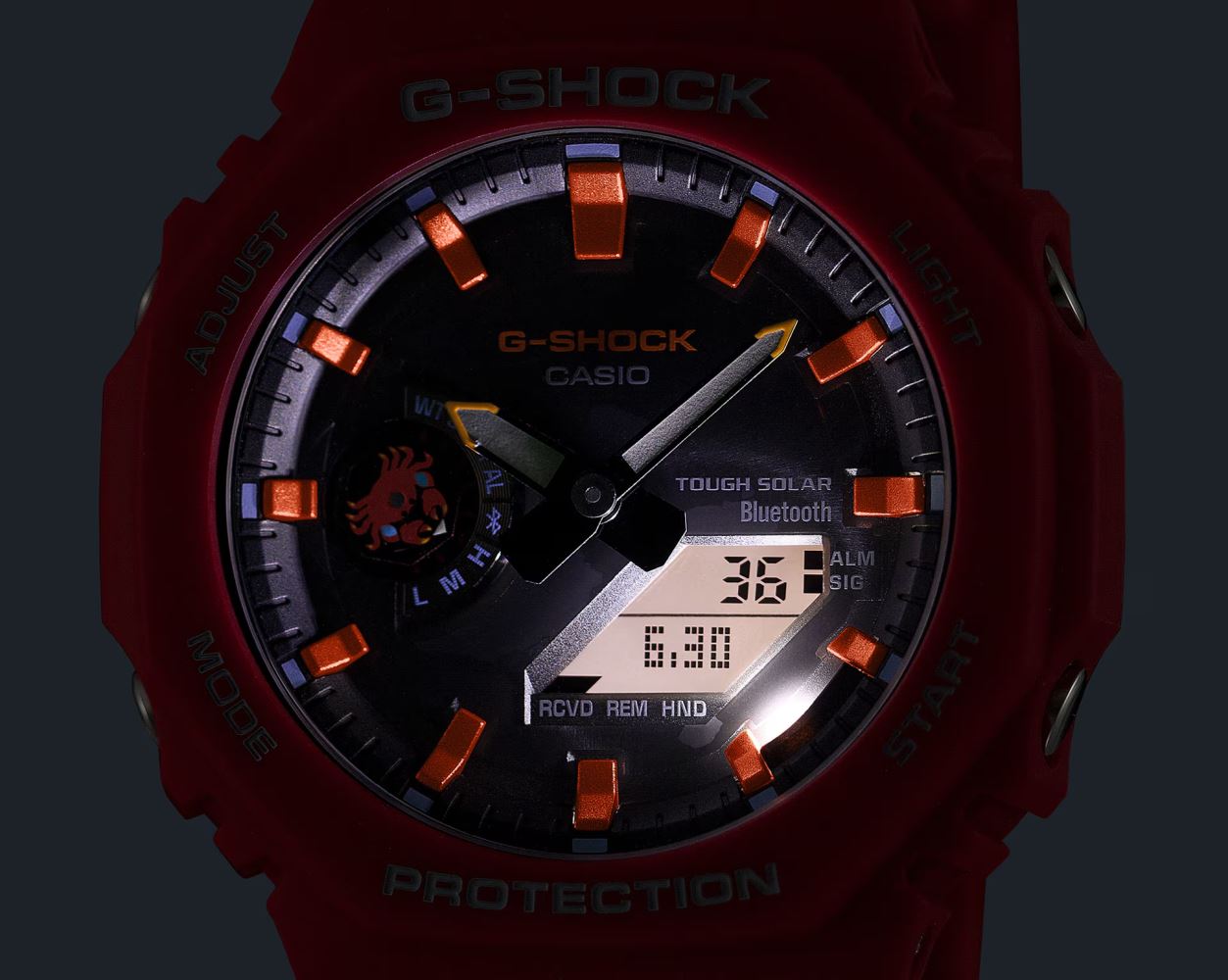 Casio G-SHOCK Güneş Enerjili GA-B2100DF-4ADR Bluetoothlu Kol Saati