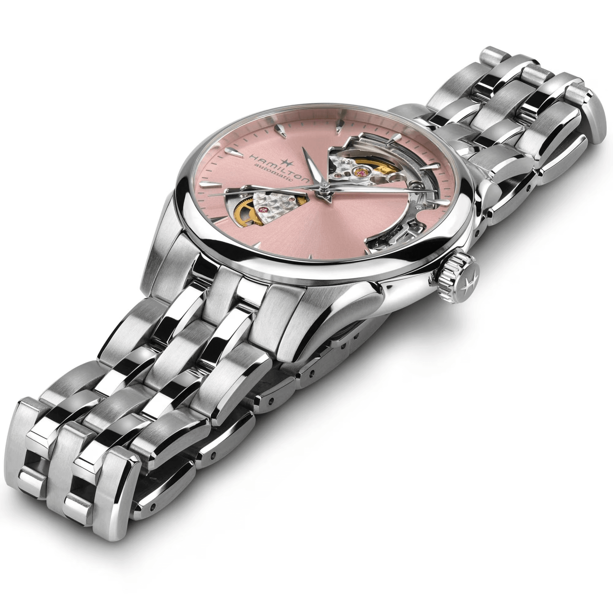 Hamilton Jazzmaster Open Heart Lady Automatic 36mm H32215170 Kadın Kol Saati