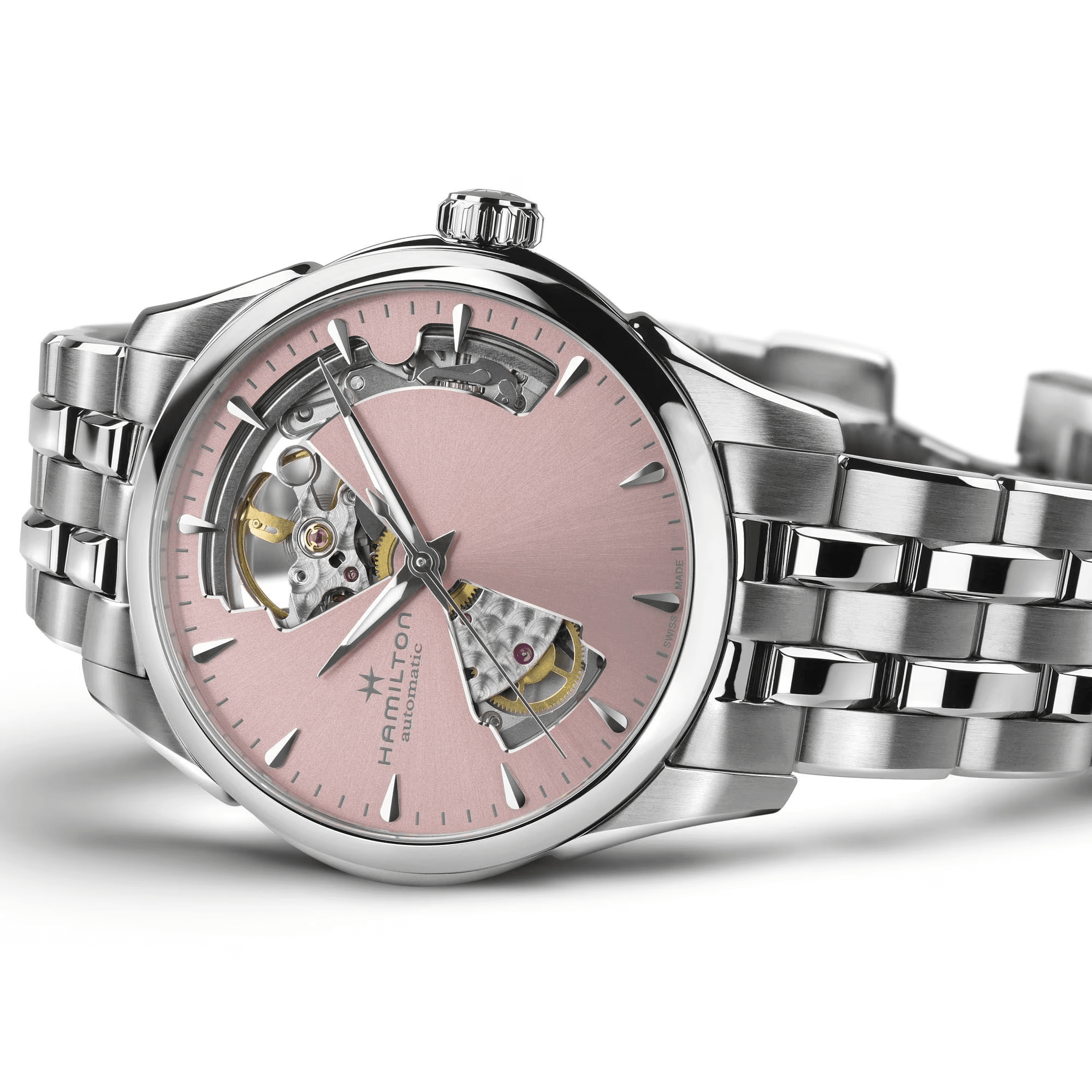 Hamilton Jazzmaster Open Heart Lady Automatic 36mm H32215170 Kadın Kol Saati