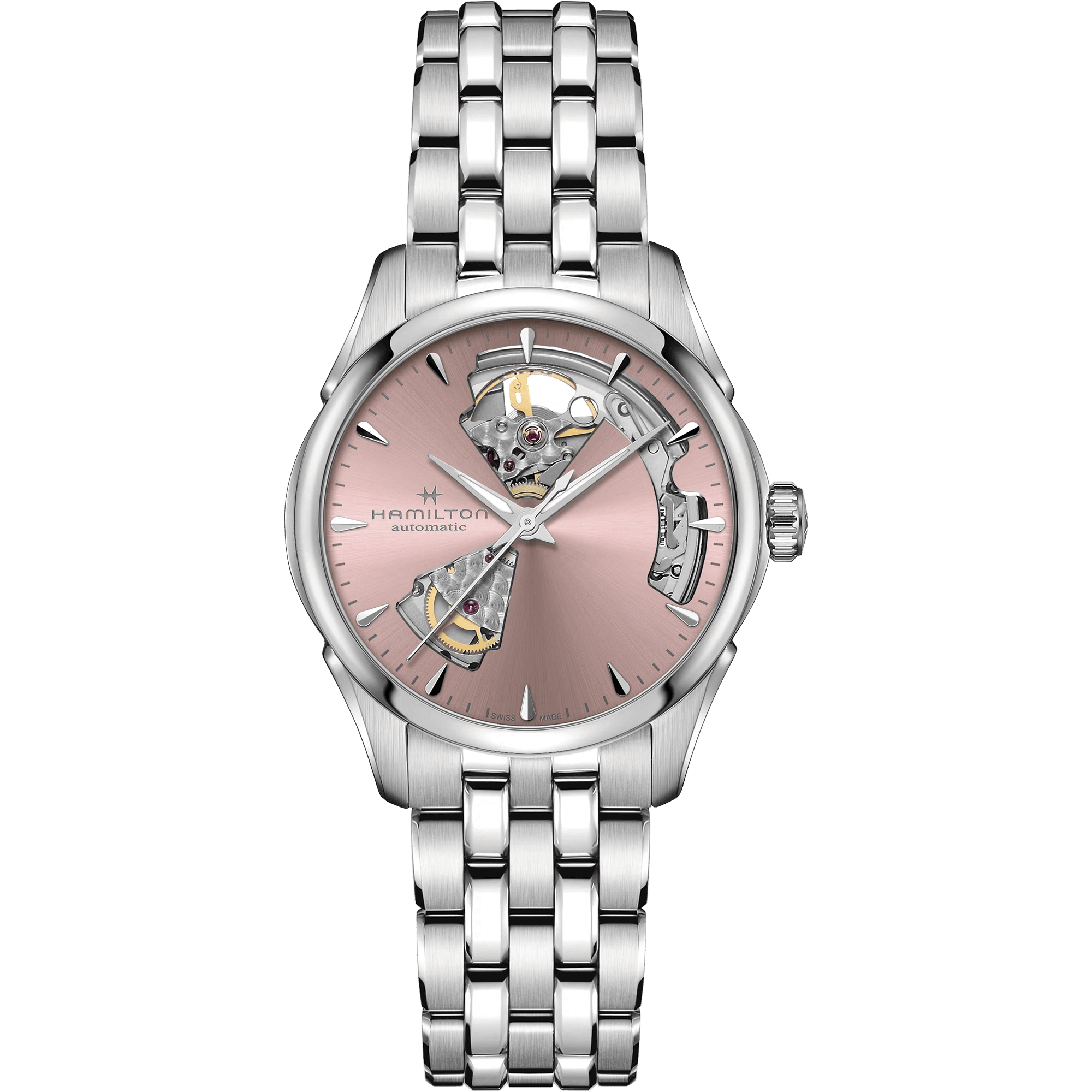 Hamilton Jazzmaster Open Heart Lady Automatic 36mm H32215170 Kadın Kol Saati