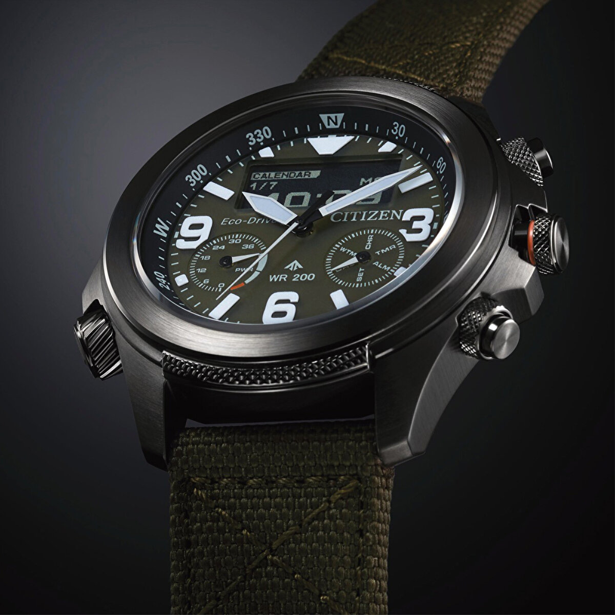 Citizen Eco-Drive Promster Land JV1005-02W Erkek Kol Saati