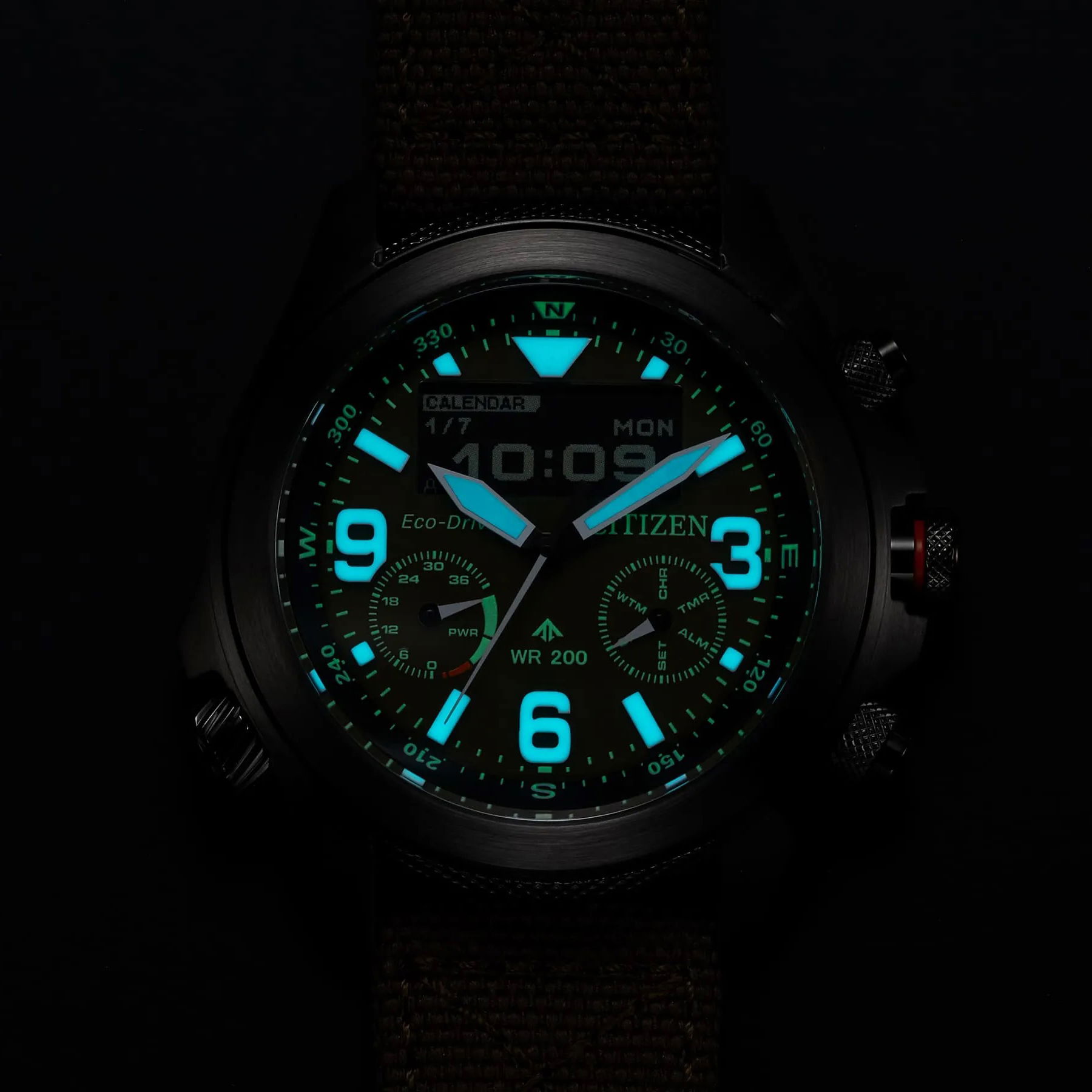 Citizen Eco-Drive Promster Land JV1005-02W Erkek Kol Saati