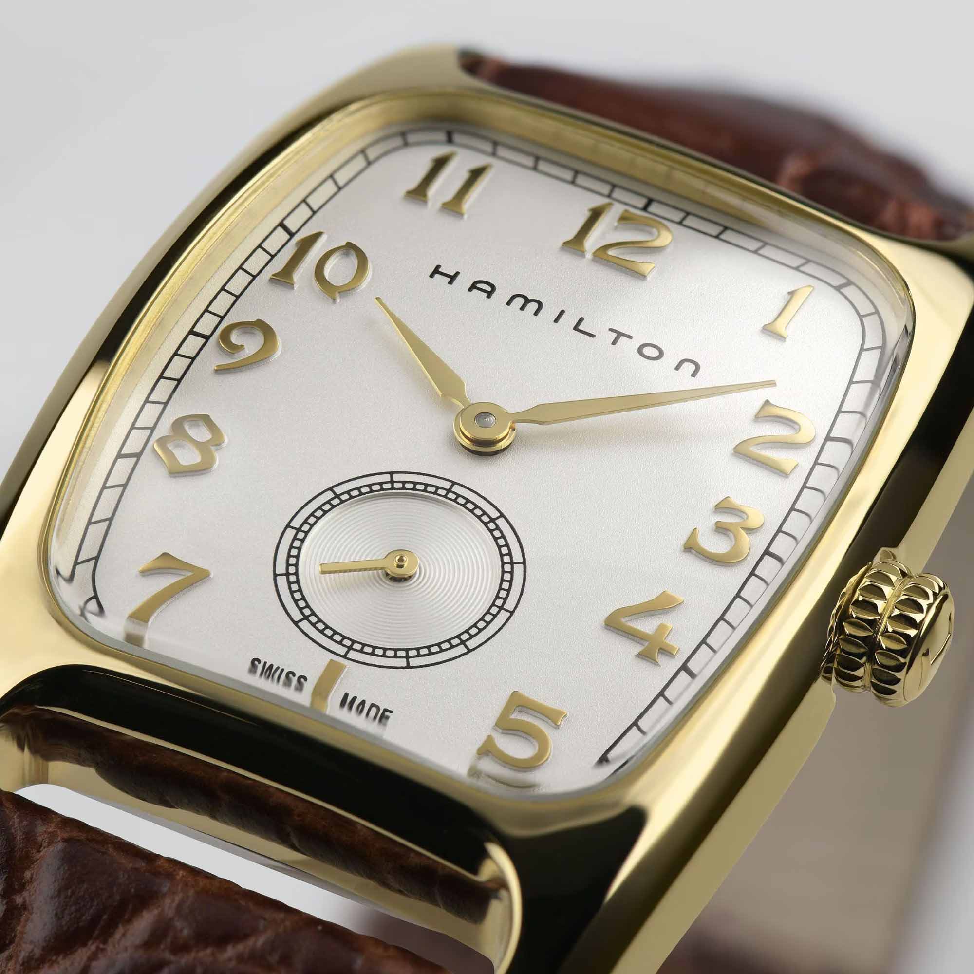 Hamilton American Classic Boulton Quartz H13431553 Erkek Kol Saati