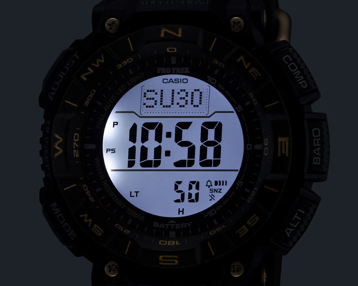 Casio Pro-Trek Tough Solar PRG-340ANS-3DR Erkek Kol Saati