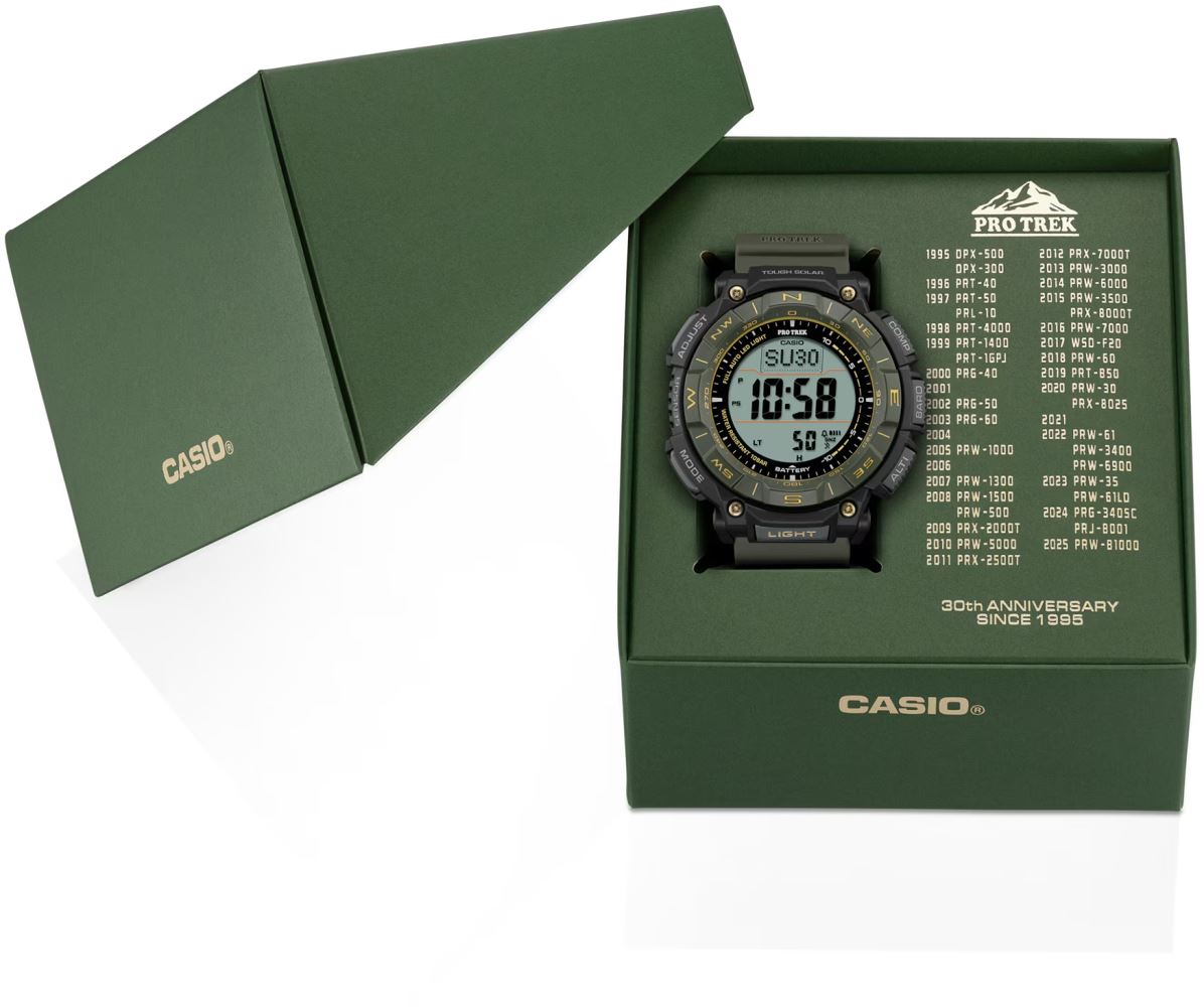 Casio Pro-Trek Tough Solar PRG-340ANS-3DR Erkek Kol Saati