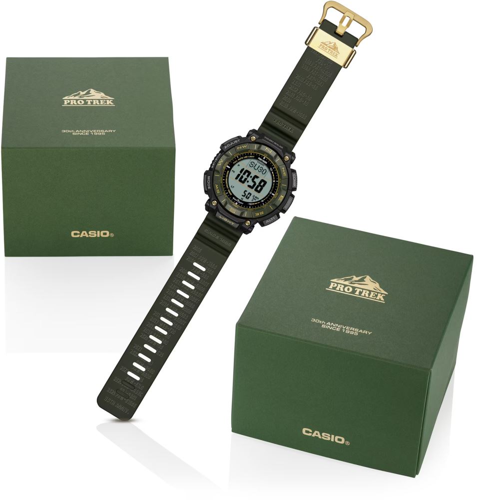 Casio Pro-Trek Tough Solar PRG-340ANS-3DR Erkek Kol Saati