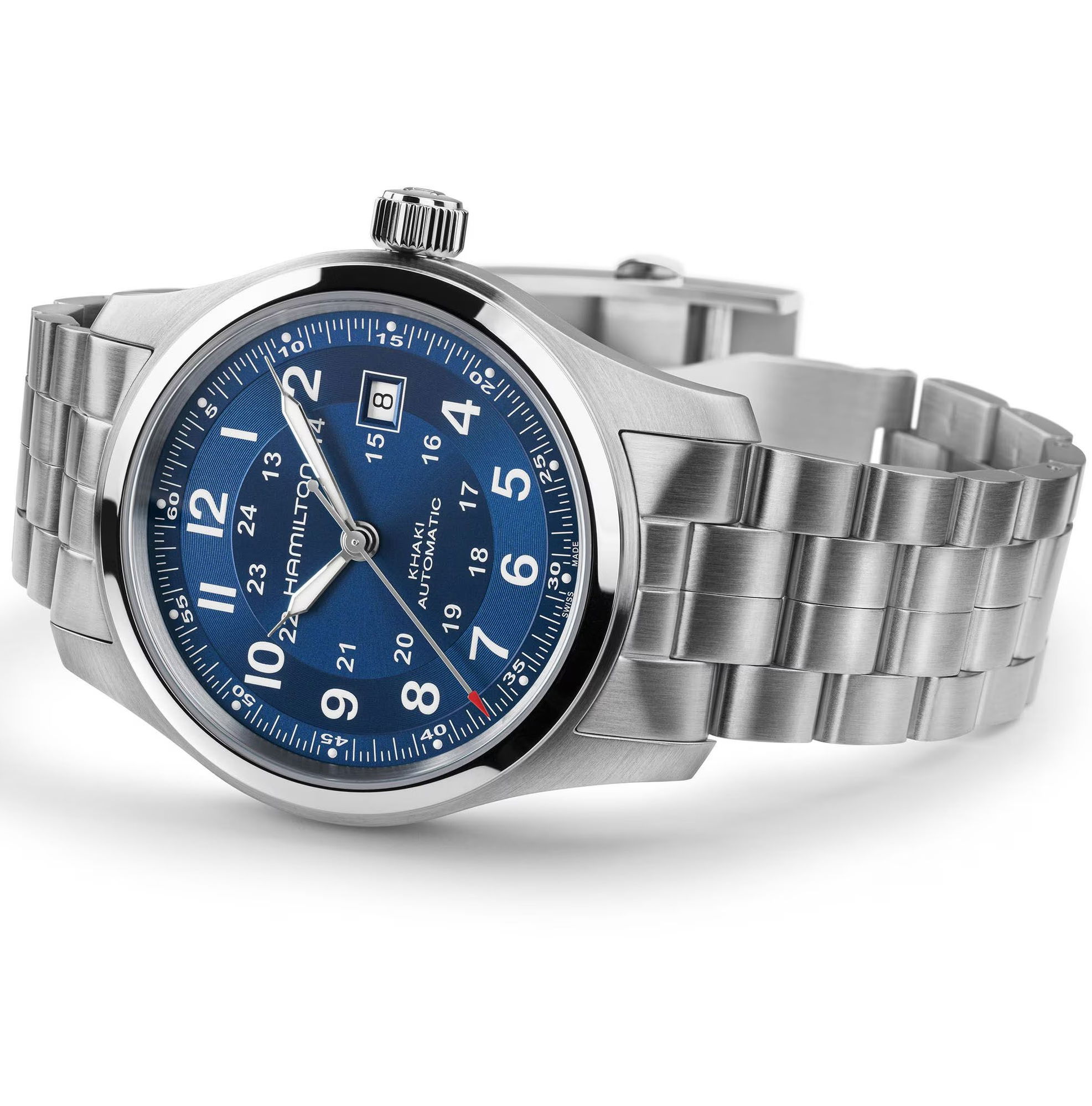 Hamilton Khaki Field Automatic 42mm H70605140 Erkek Kol Saati