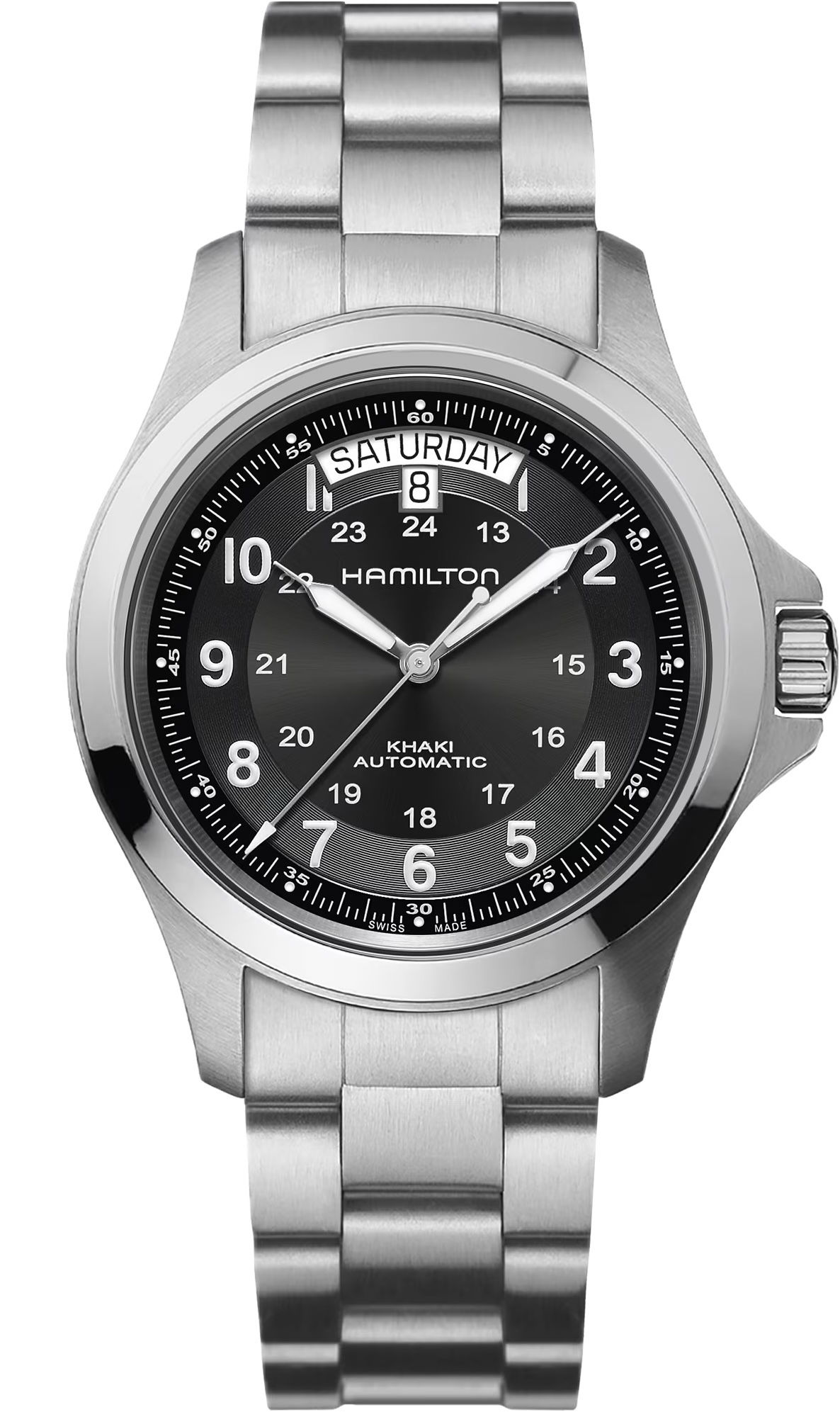 Hamilton Khaki Field King  Automatic H64455133 Erkek Kol Saati