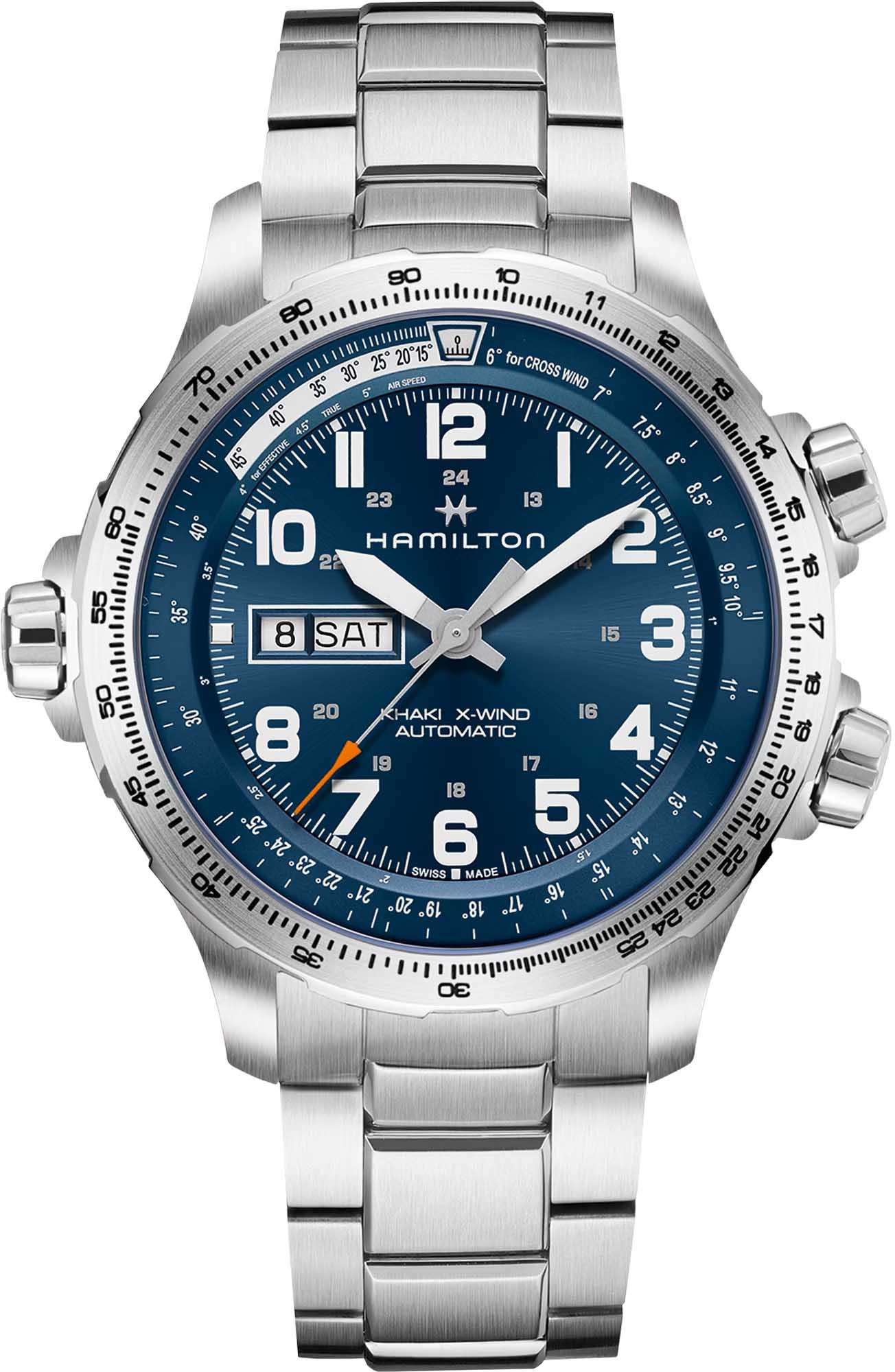 Hamilton Khaki Aviation X-Wind Day Date Automatic H77765141 Erkek Kol Saati