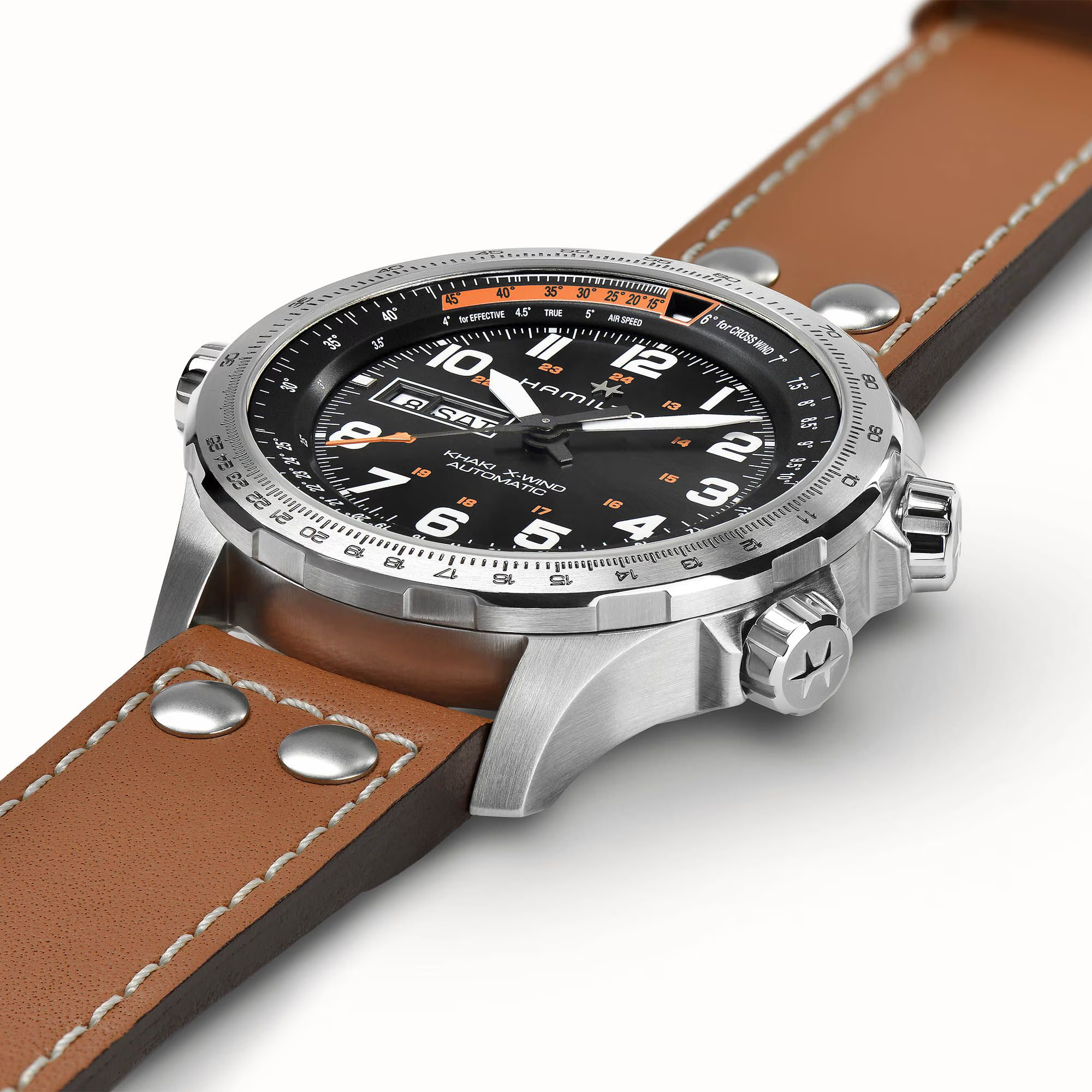 Hamilton Khaki Aviation X-Wind Day Date Automatic H77755533 Erkek Kol Saati