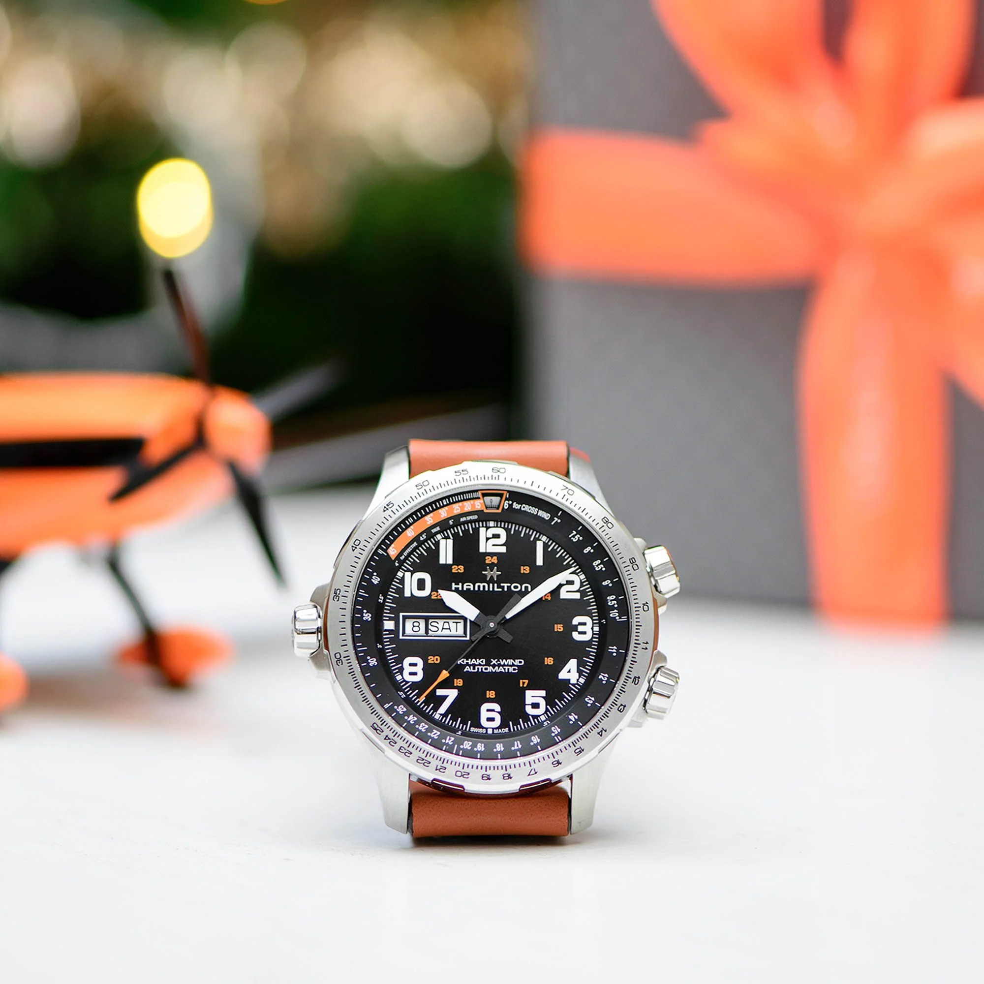 Hamilton Khaki Aviation X-Wind Day Date Automatic H77755533 Erkek Kol Saati