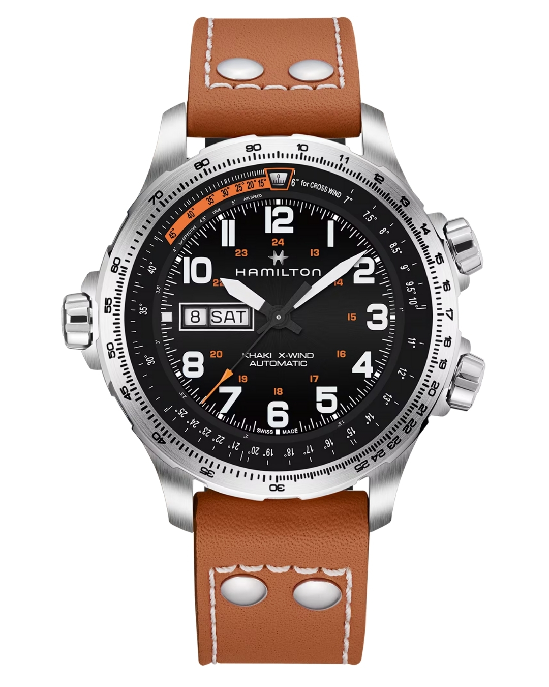 Hamilton Khaki Aviation X-Wind Day Date Automatic H77755533 Erkek Kol Saati