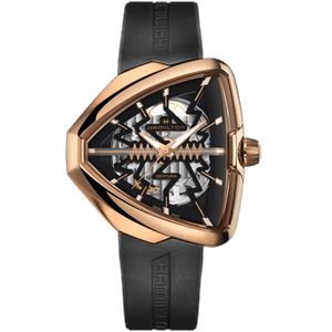 Hamilton Ventura Elvis80 Skeleton Automatic H24525331 Erkek Kol Saati