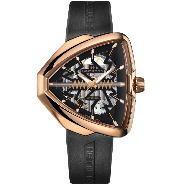 Hamilton Ventura Elvis80 Skeleton Automatic H24525331 Erkek Kol Saati