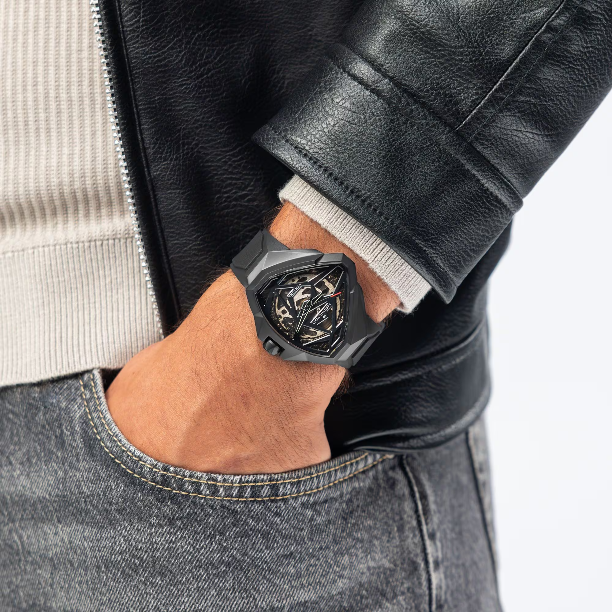 Hamilton Ventura Edge Skeleton Automatic H24645330 Erkek Kol Saati