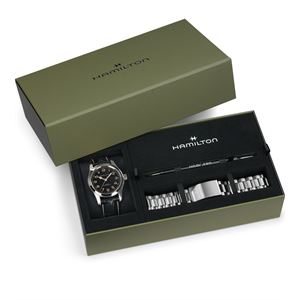 Hamilton Khaki Field Murph Automatic 42mm Bilezik Seti H70605732 Erkek Kol Saati