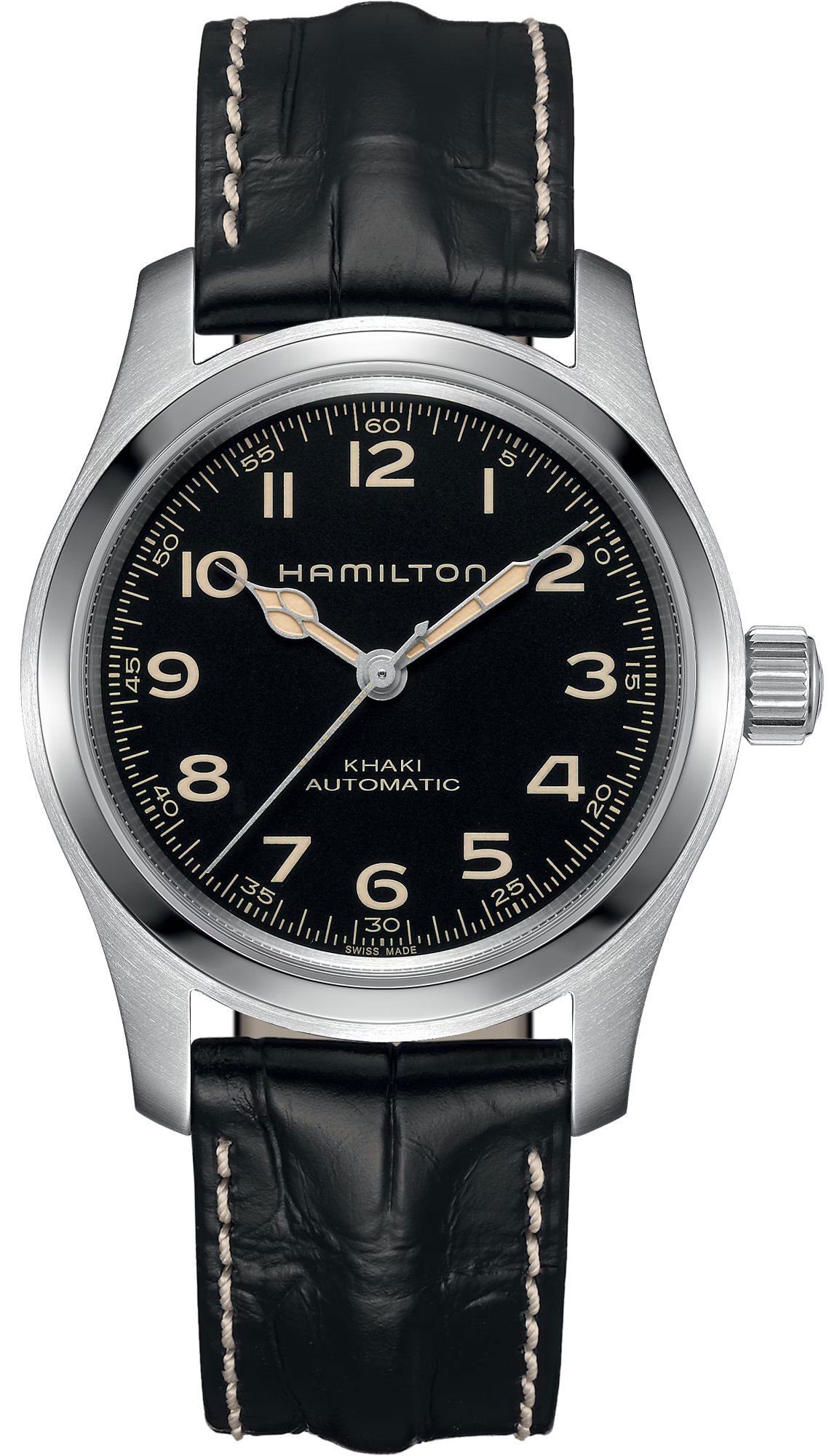 Hamilton Khaki Field Murph Automatic 42mm Bilezik Seti H70605732 Erkek Kol Saati