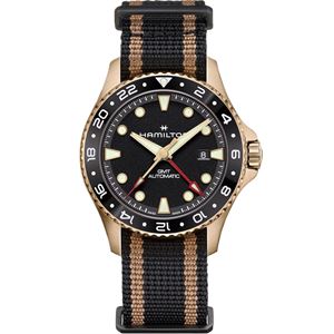 Hamilton Khaki Navy Scuba Automatic GMT 43mm Bronze H82565930 Erkek Kol Saati