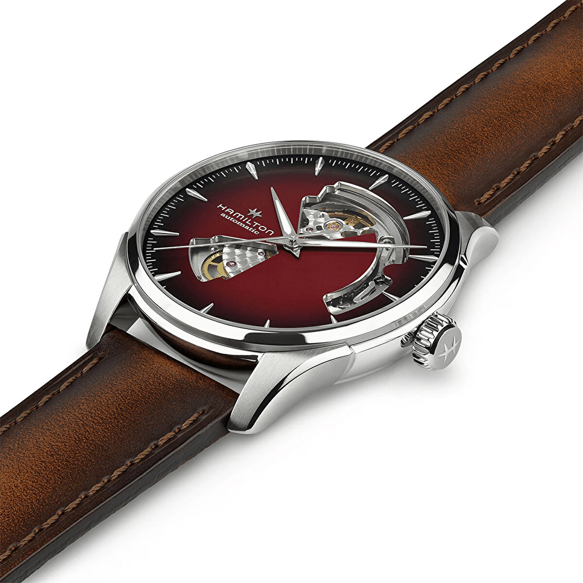 Hamilton Jazzmaster Open Heart Automatic 40mm H32675570 Erkek Kol Saati