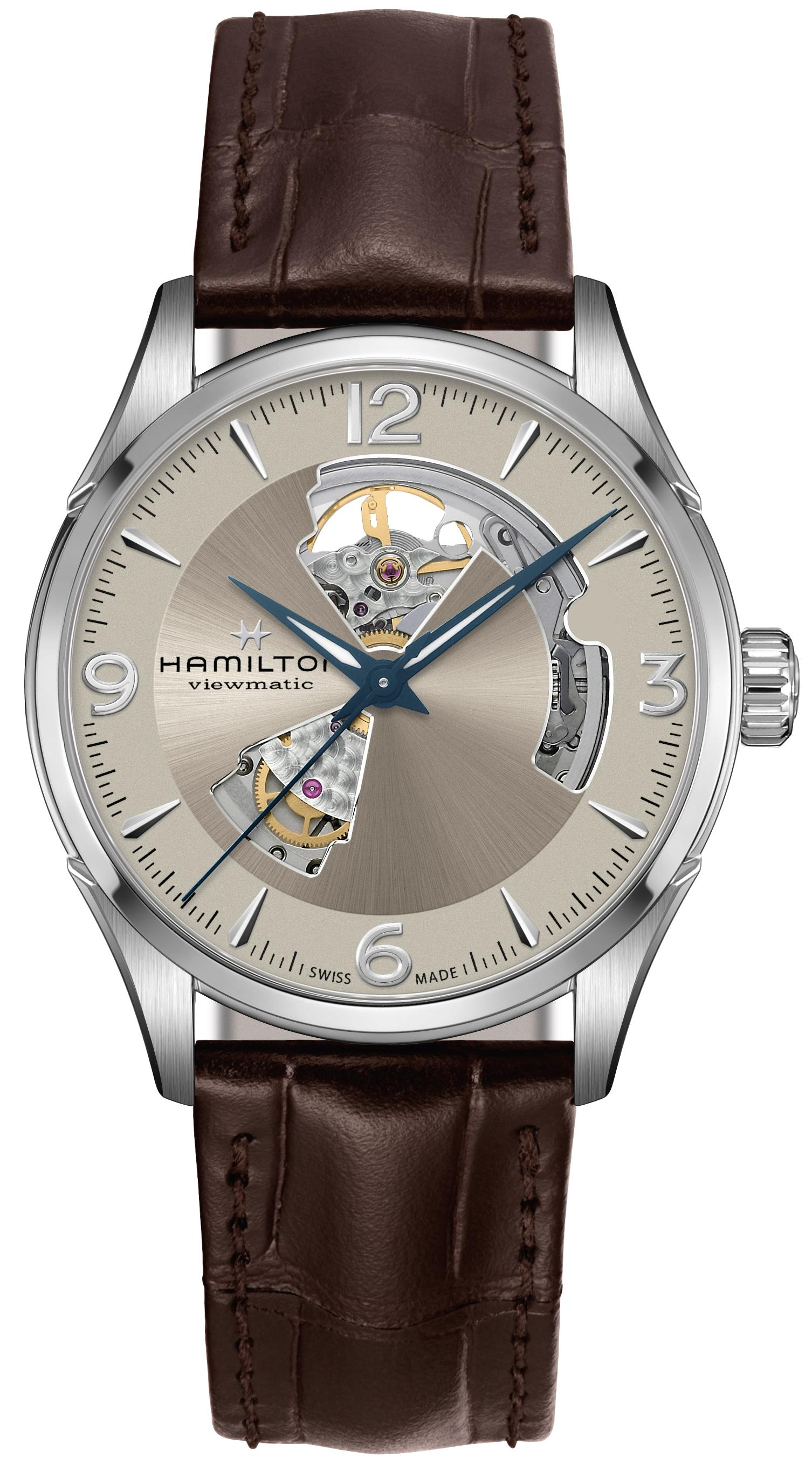 Hamilton Jazzmaster Open Heart Automatic 42mm H32705521 Erkek Kol Saati