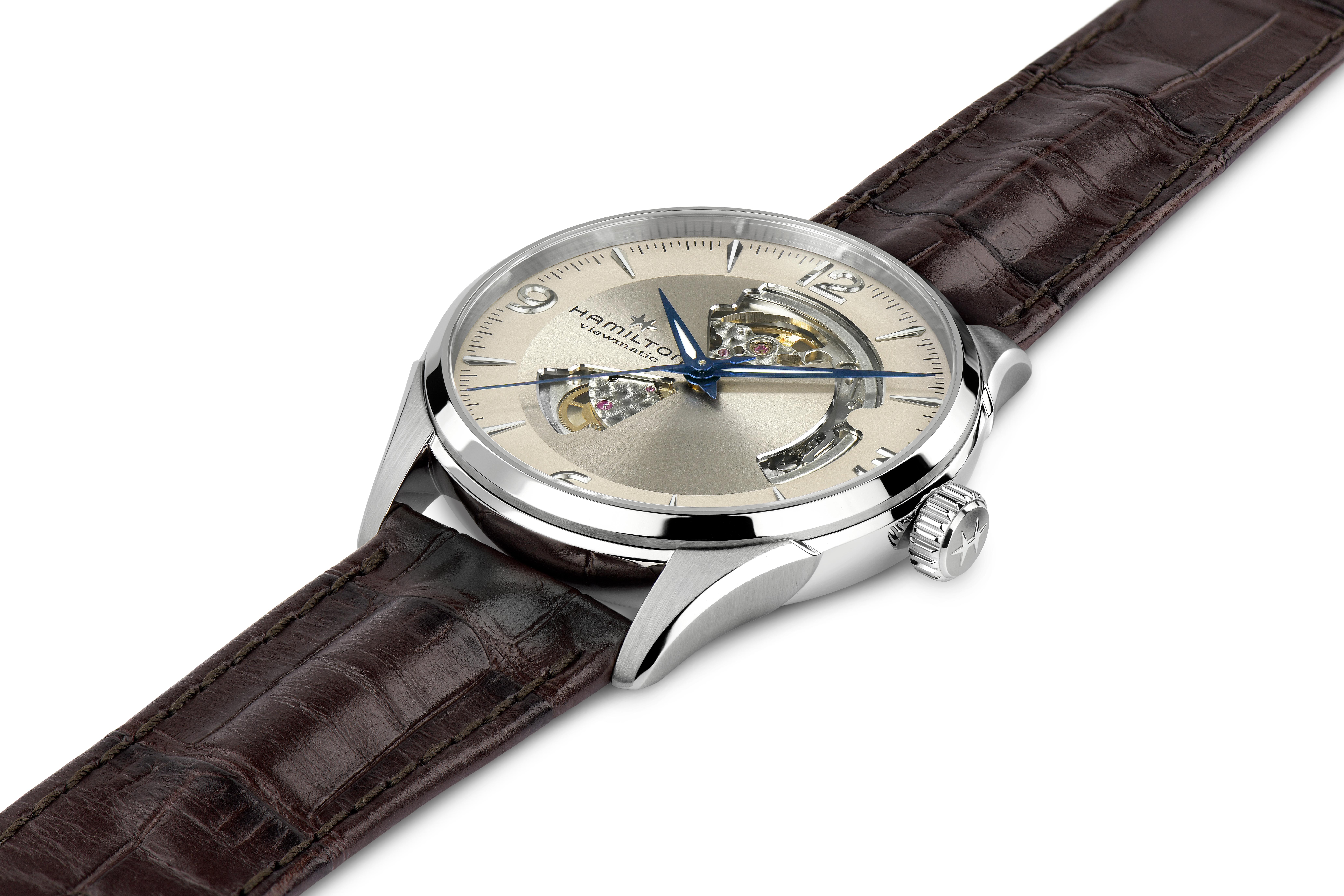 Hamilton Jazzmaster Open Heart Automatic 42mm H32705521 Erkek Kol Saati