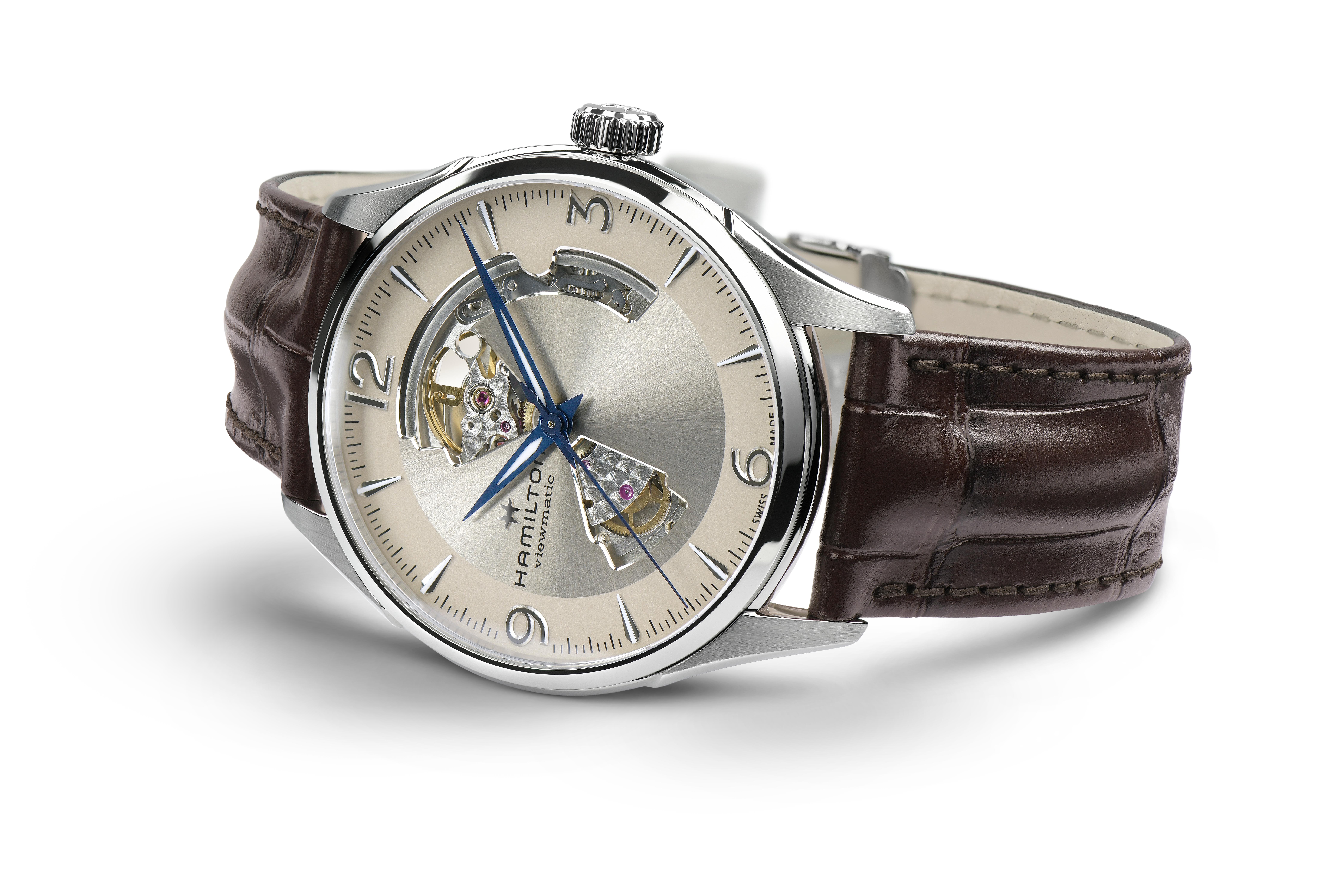 Hamilton Jazzmaster Open Heart Automatic 42mm H32705521 Erkek Kol Saati