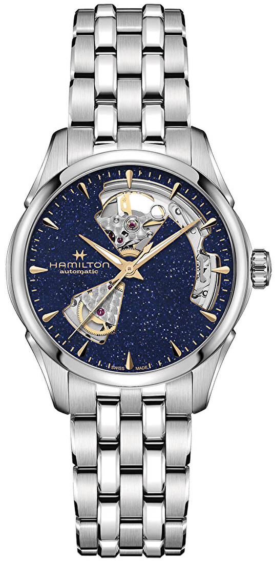 Hamilton Jazzmaster Open Heart Lady Automatic 36mm H32215142 Kadın Kol Saati