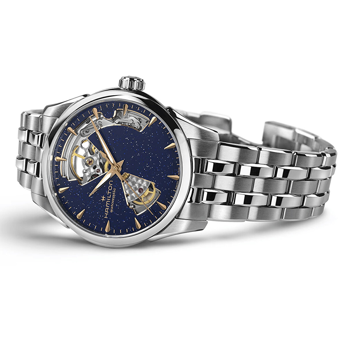 Hamilton Jazzmaster Open Heart Lady Automatic 36mm H32215142 Kadın Kol Saati
