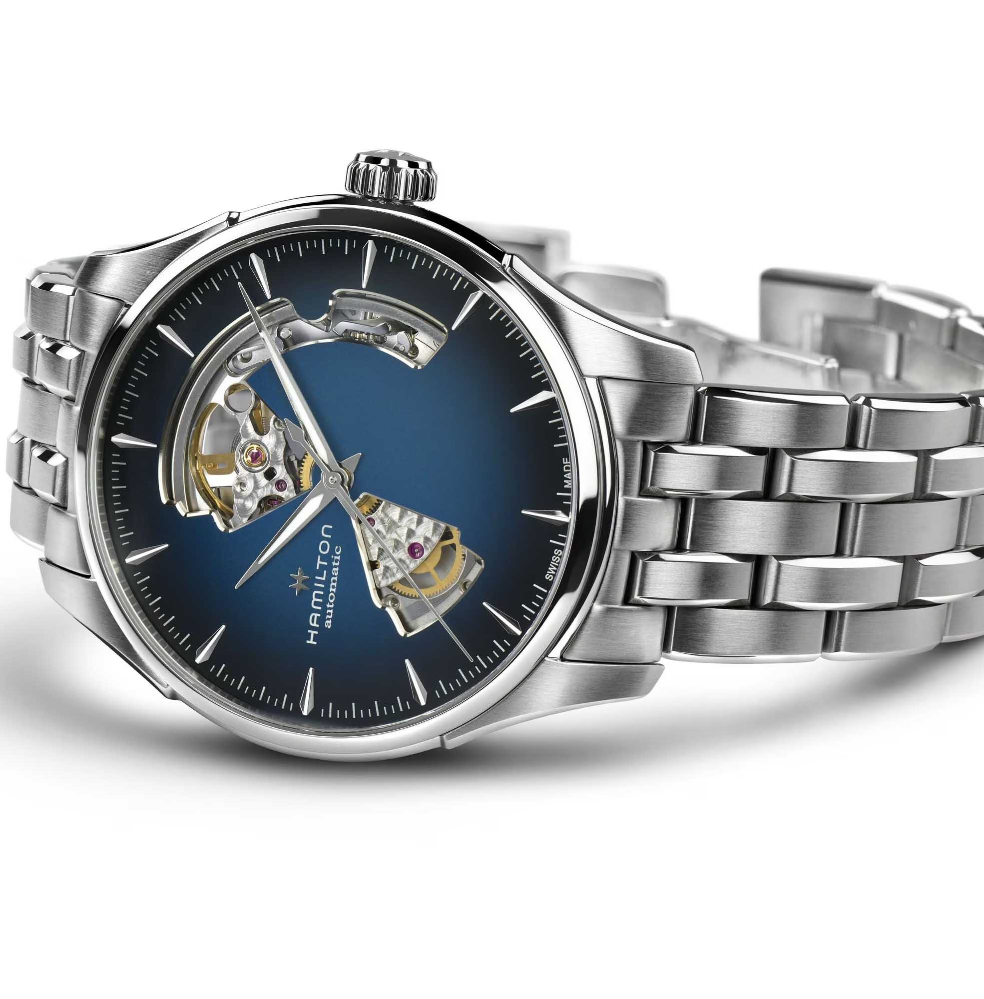 Hamilton Jazzmaster Open Heart Automatic 40mm H32675140 Erkek Kol Saati