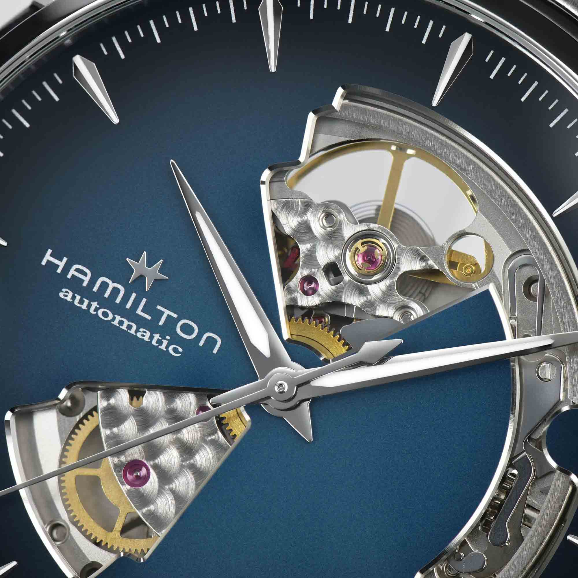 Hamilton Jazzmaster Open Heart Automatic 40mm H32675140 Erkek Kol Saati