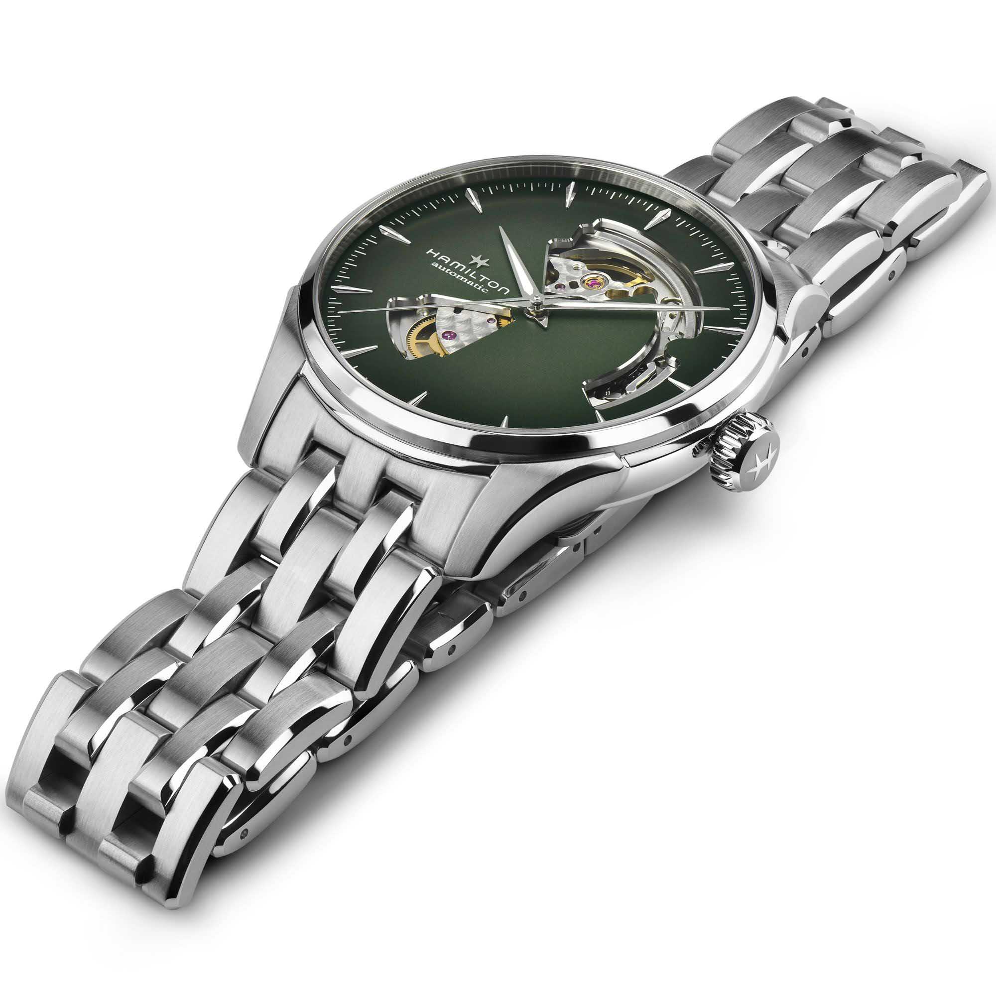 Hamilton Jazzmaster Open Heart Automatic 40mm H32675160 Erkek Kol Saati