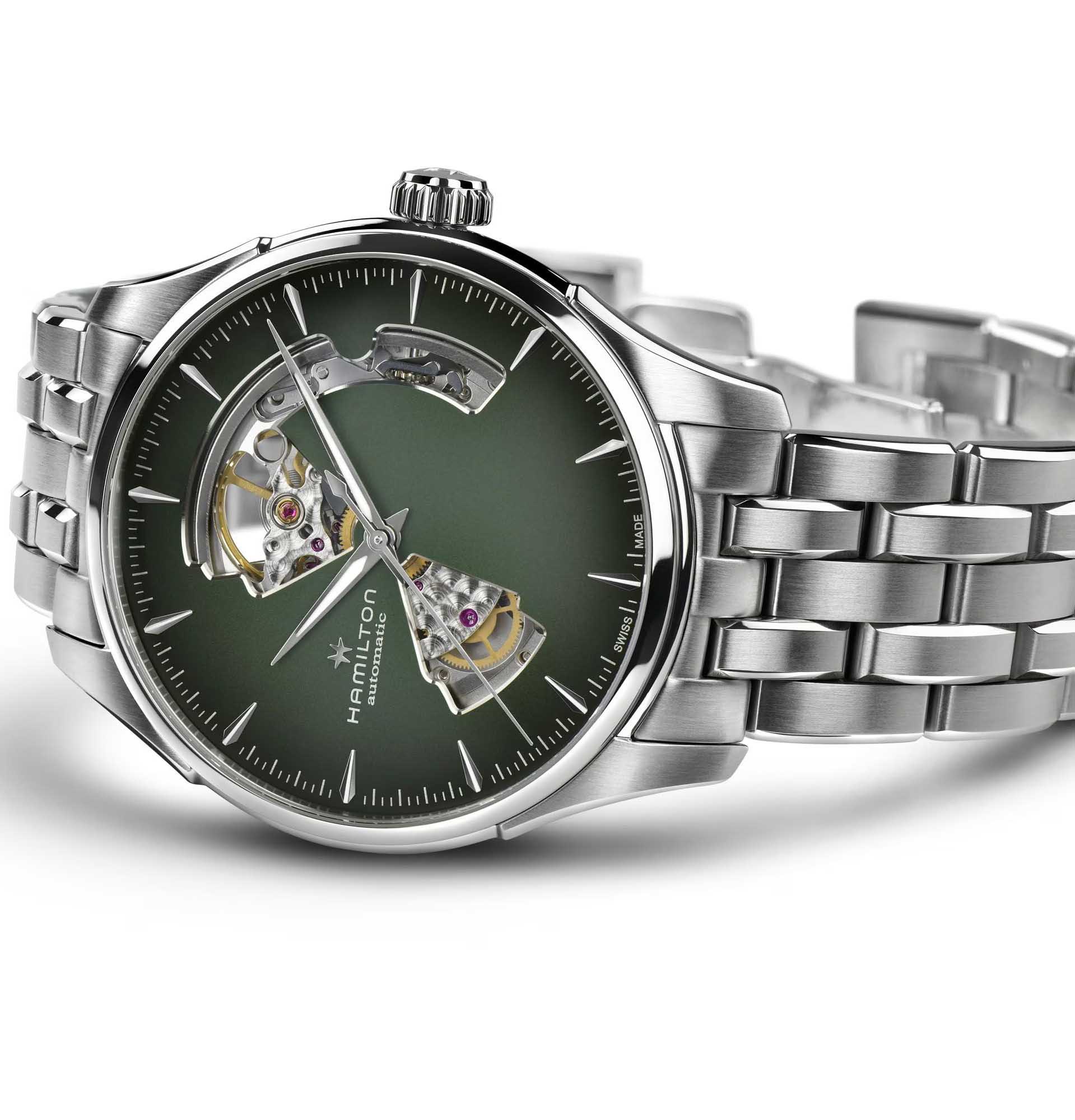 Hamilton Jazzmaster Open Heart Automatic 40mm H32675160 Erkek Kol Saati