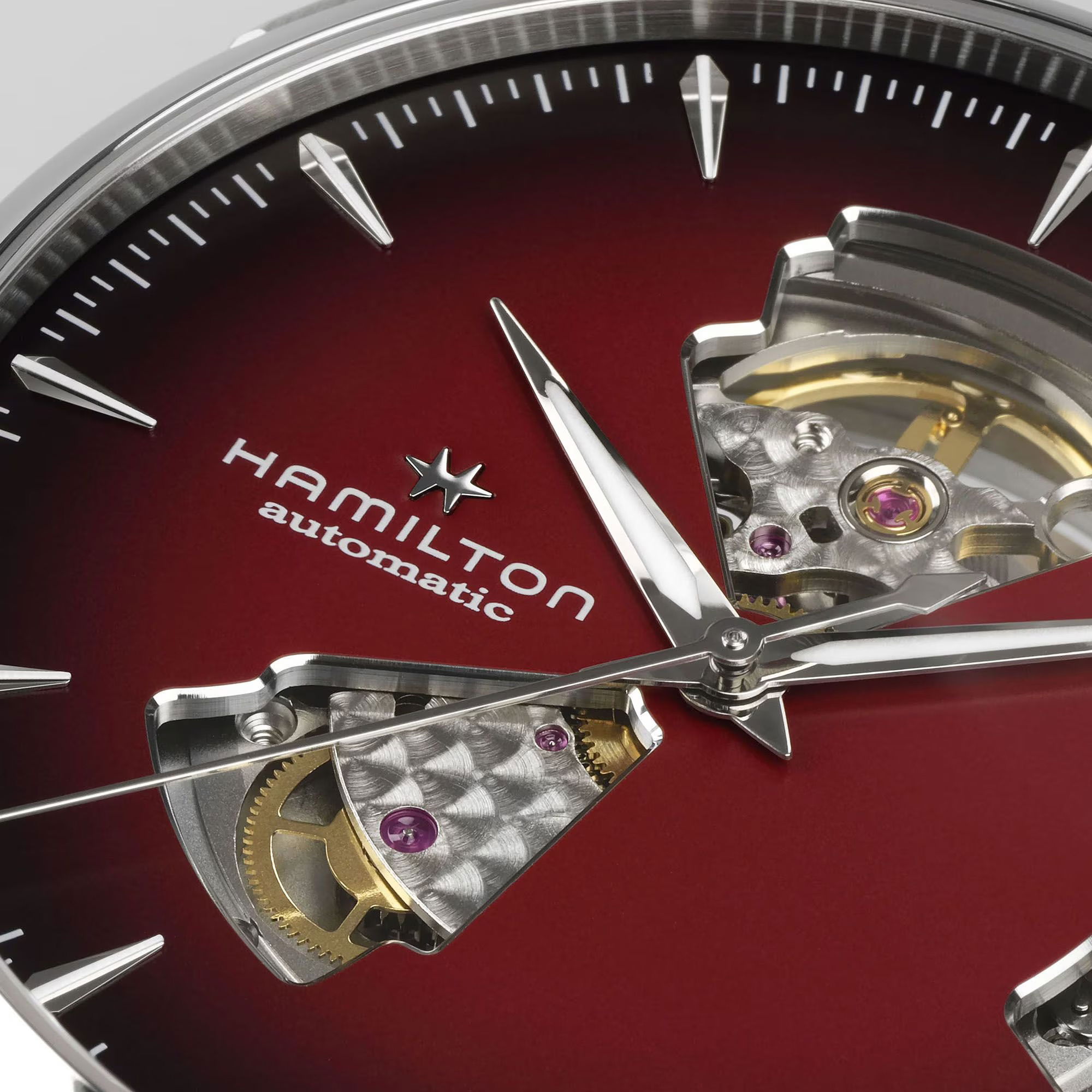 Hamilton Jazzmaster Open Heart Automatic 40mm H32675170 Erkek Kol Saati