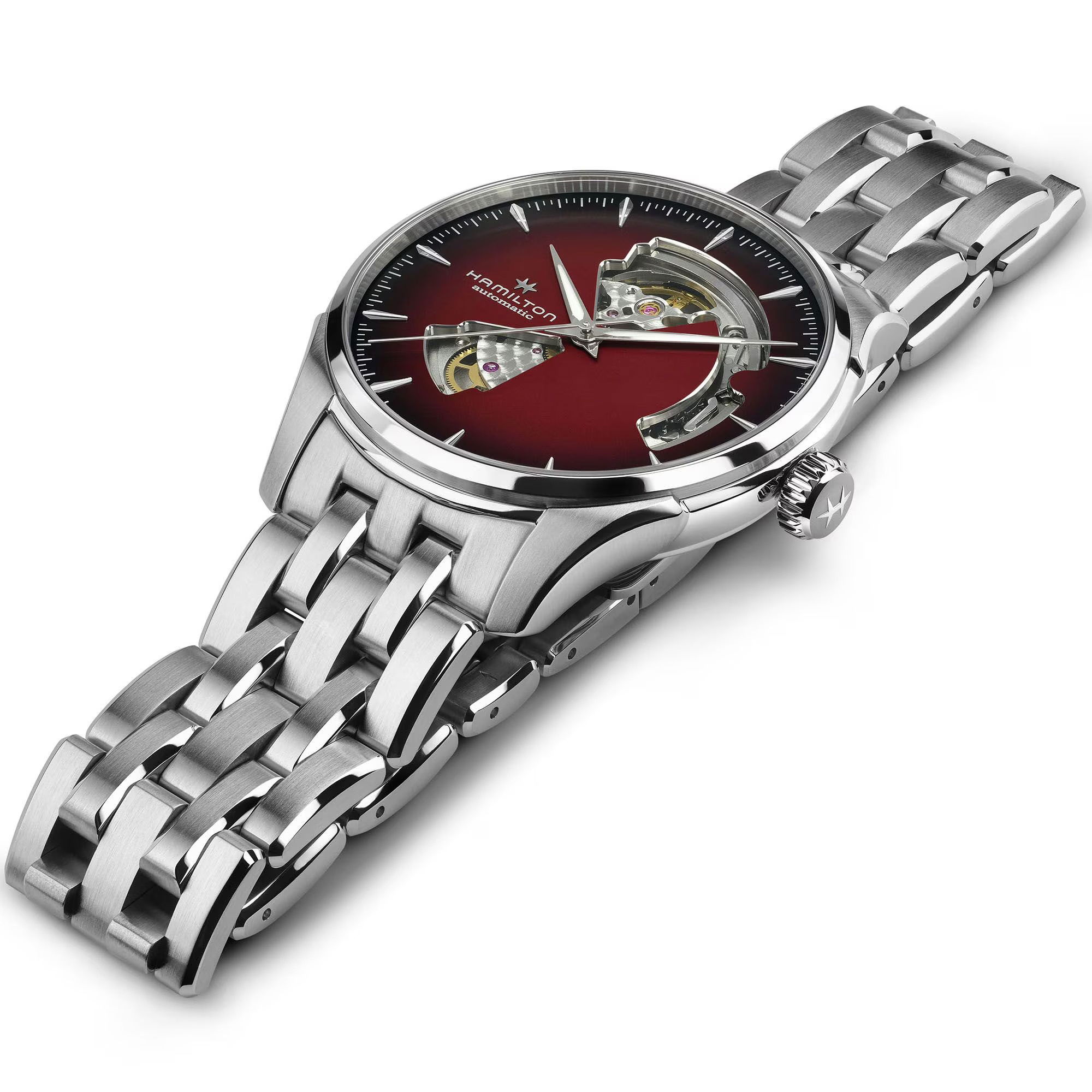 Hamilton Jazzmaster Open Heart Automatic 40mm H32675170 Erkek Kol Saati