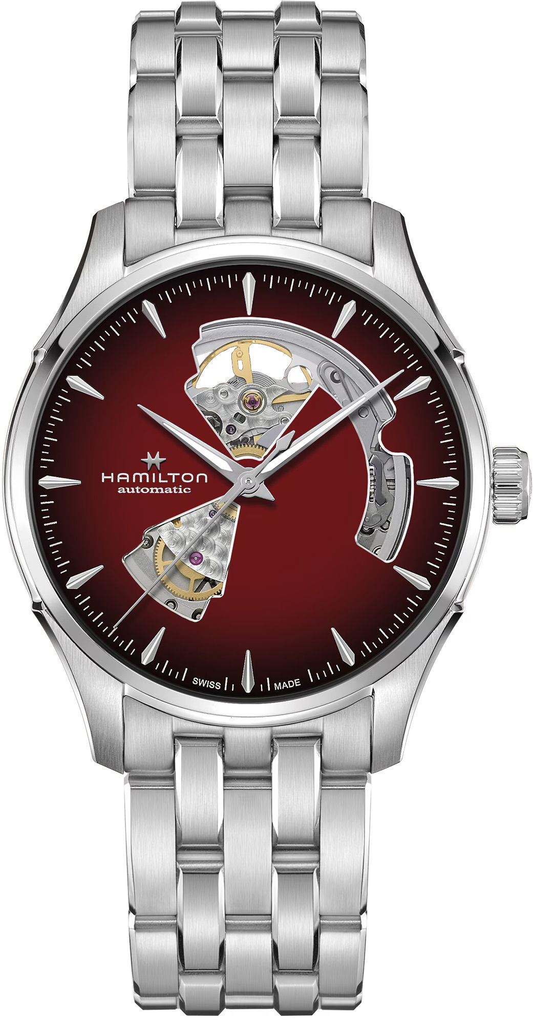 Hamilton Jazzmaster Open Heart Automatic 40mm H32675170 Erkek Kol Saati