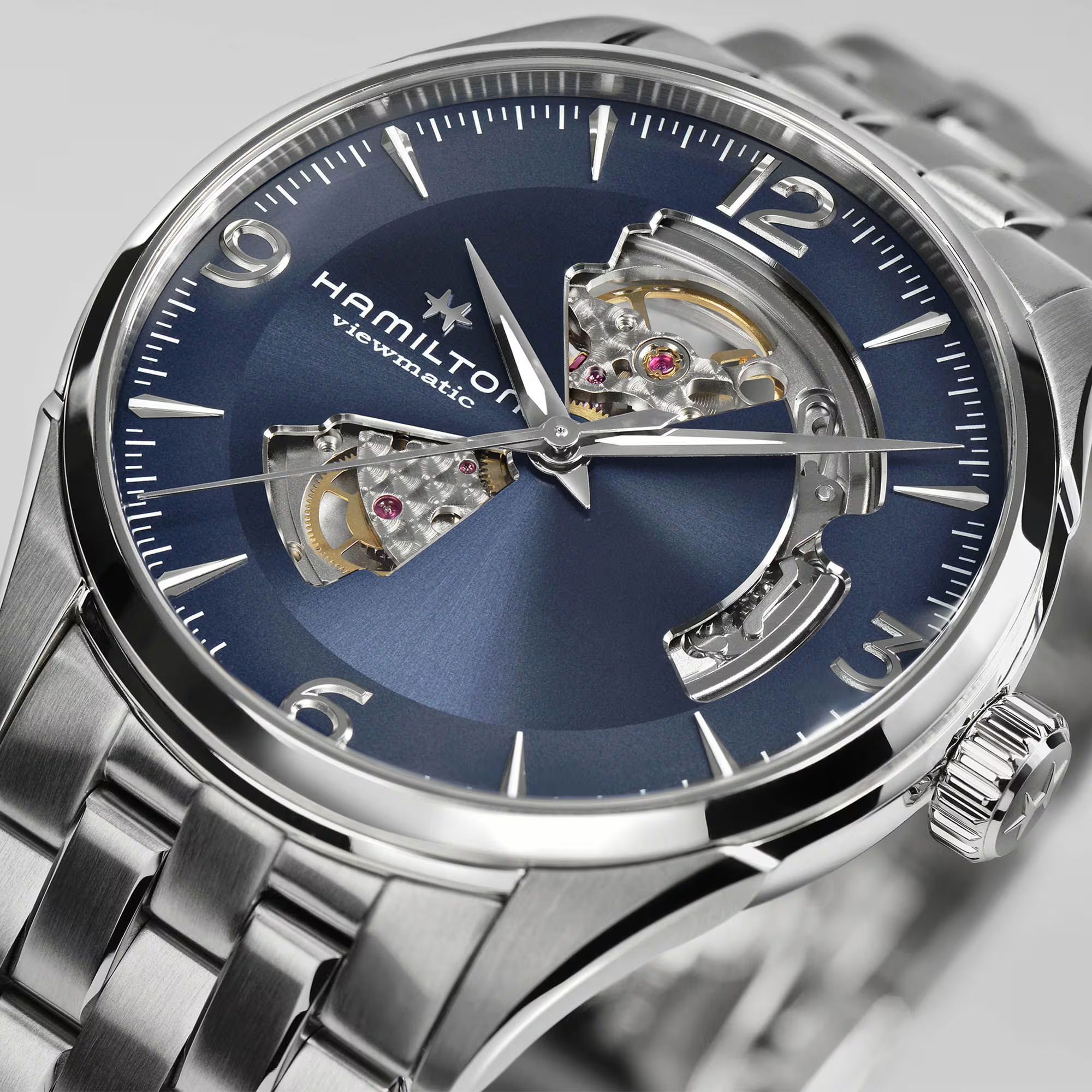 Hamilton Jazzmaster Open Heart Automatic 42mm H32705141 Erkek Kol Saati