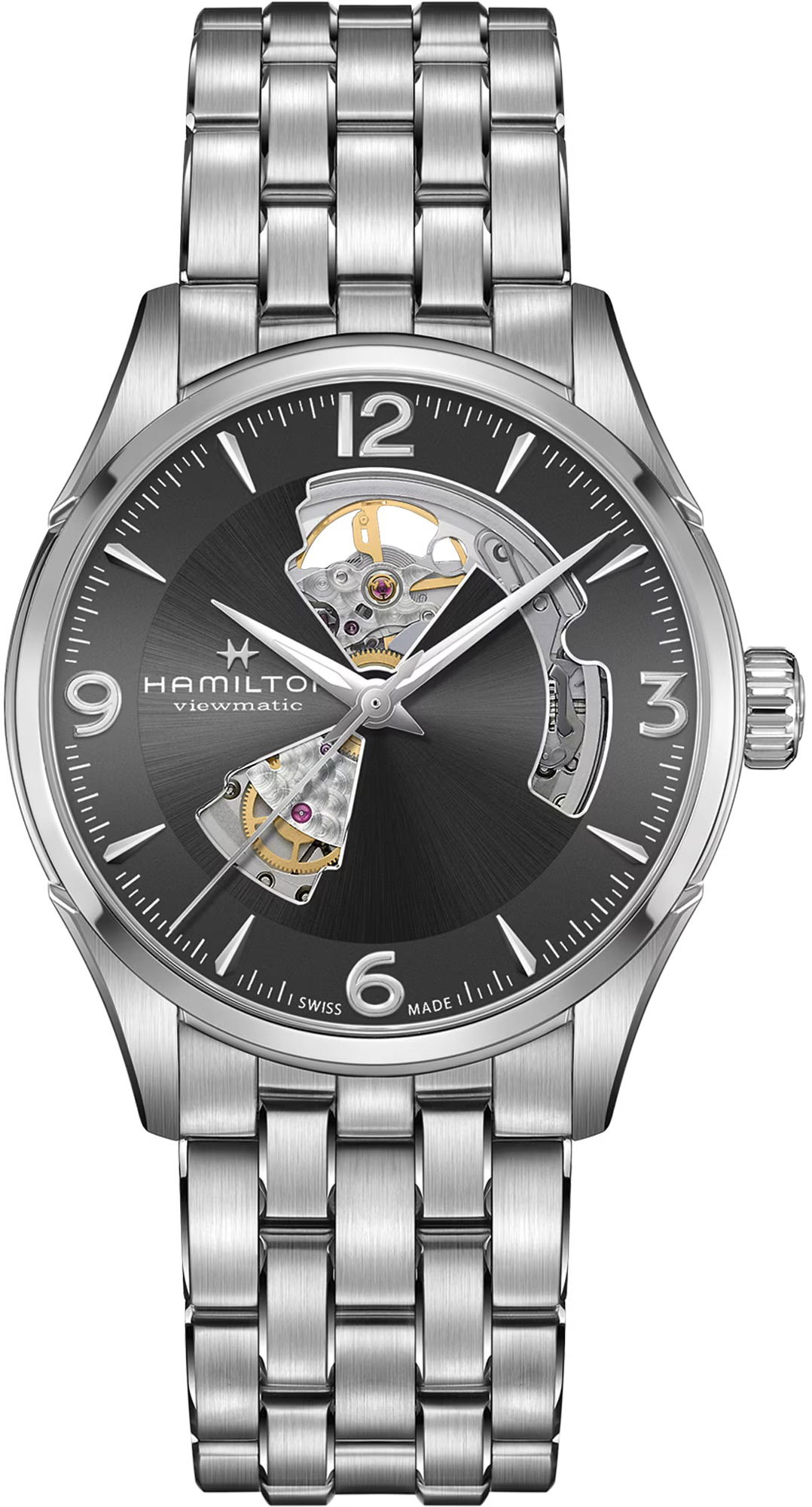 Hamilton Jazzmaster Open Heart Automatic 42mm H32705181 Erkek Kol Saati