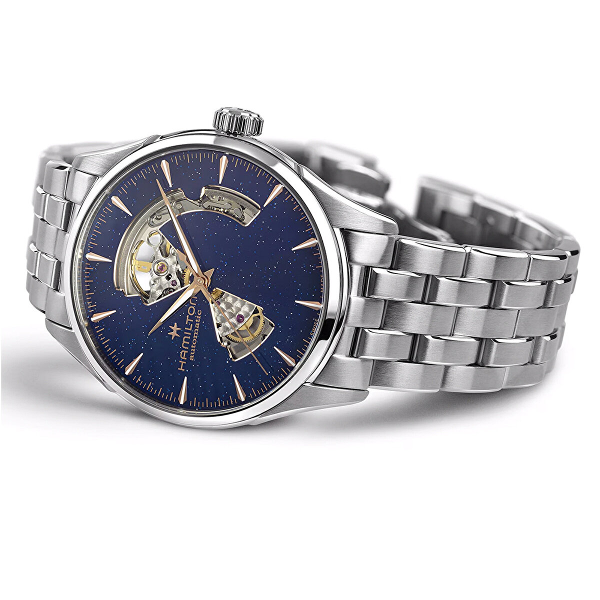 Hamilton Jazzmaster Open Heart Automatic 42mm H32705140 Erkek Kol Saati