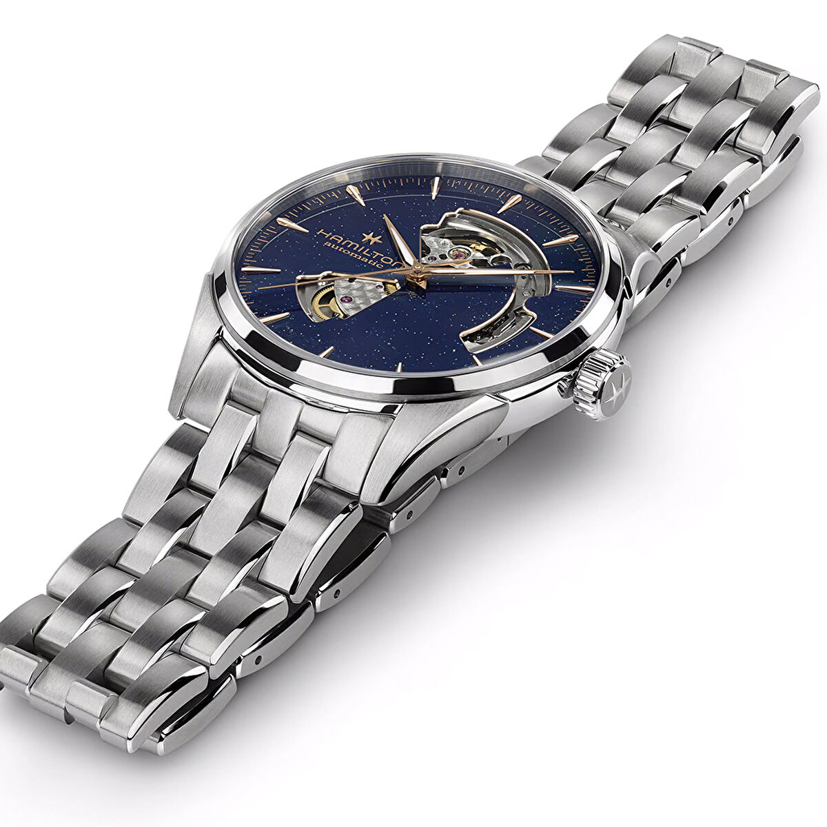 Hamilton Jazzmaster Open Heart Automatic 42mm H32705140 Erkek Kol Saati