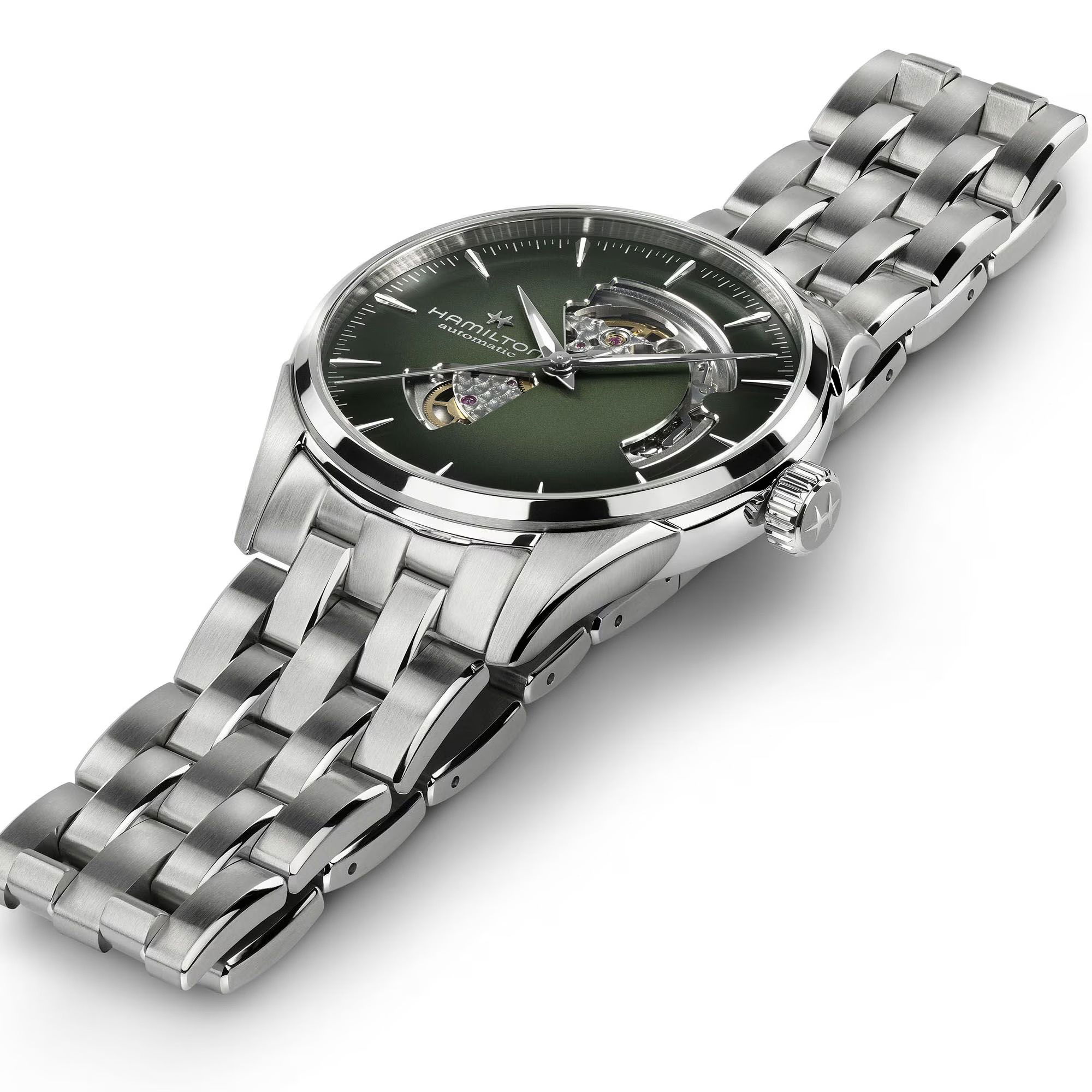 Hamilton Jazzmaster Open Heart Automatic 42mm H32705160 Erkek Kol Saati