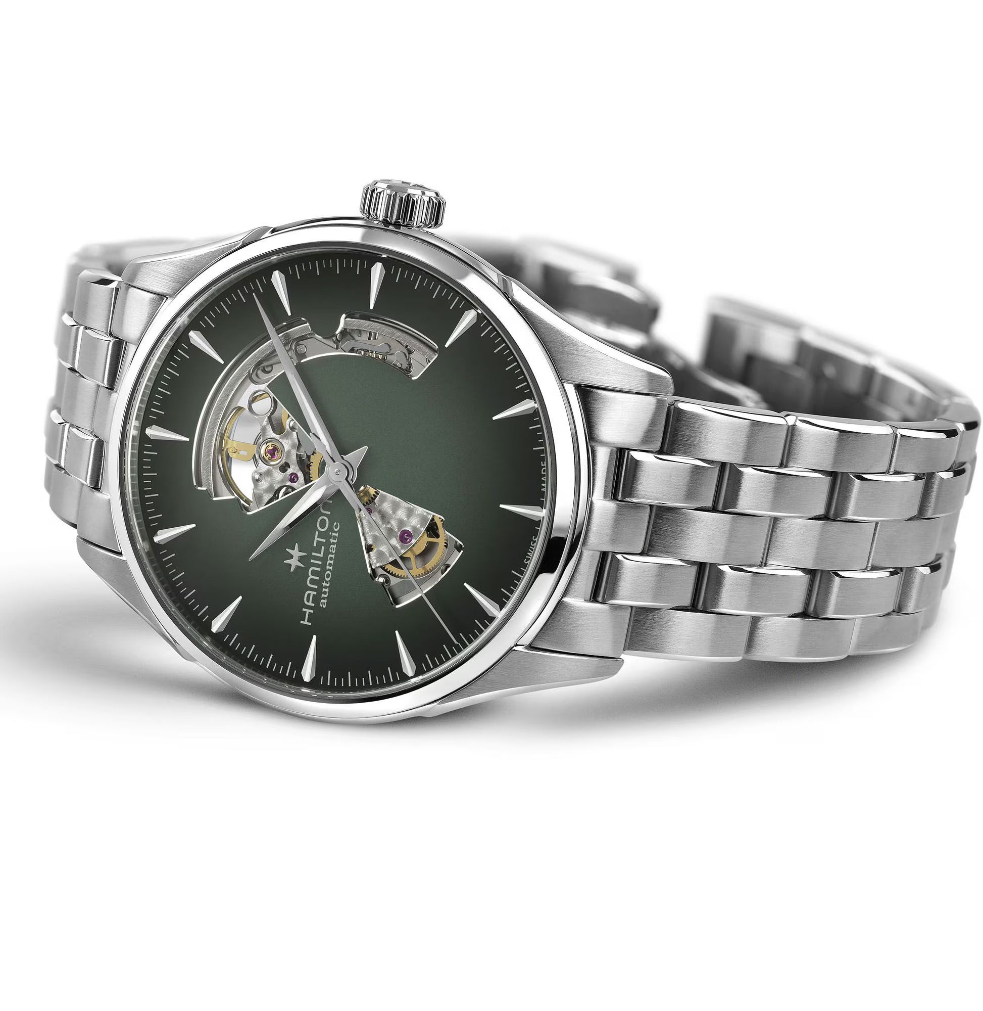 Hamilton Jazzmaster Open Heart Automatic 42mm H32705160 Erkek Kol Saati