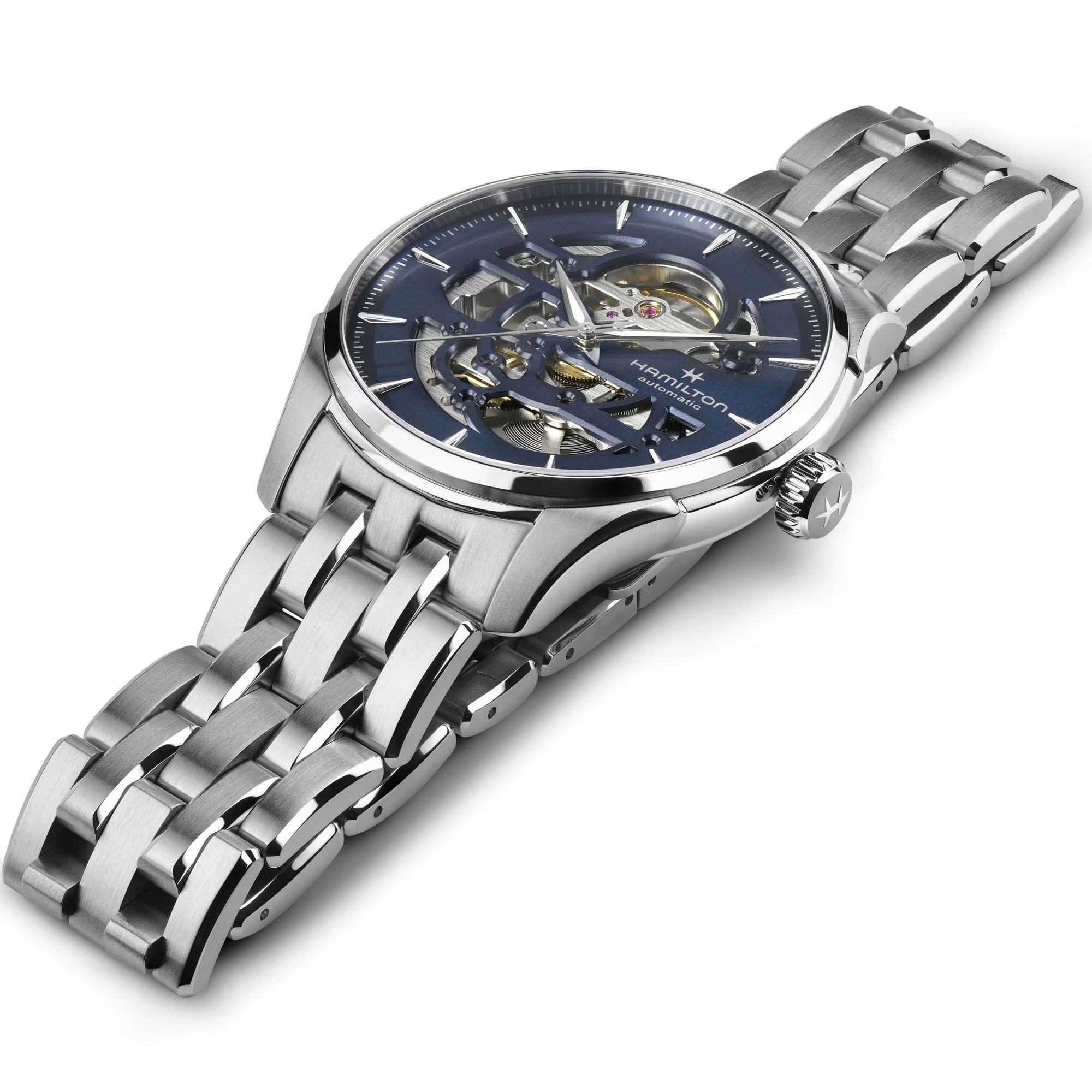 Hamilton Jazzmaster Skeleton Automatic 40mm H42535141 Erkek Kol Saati
