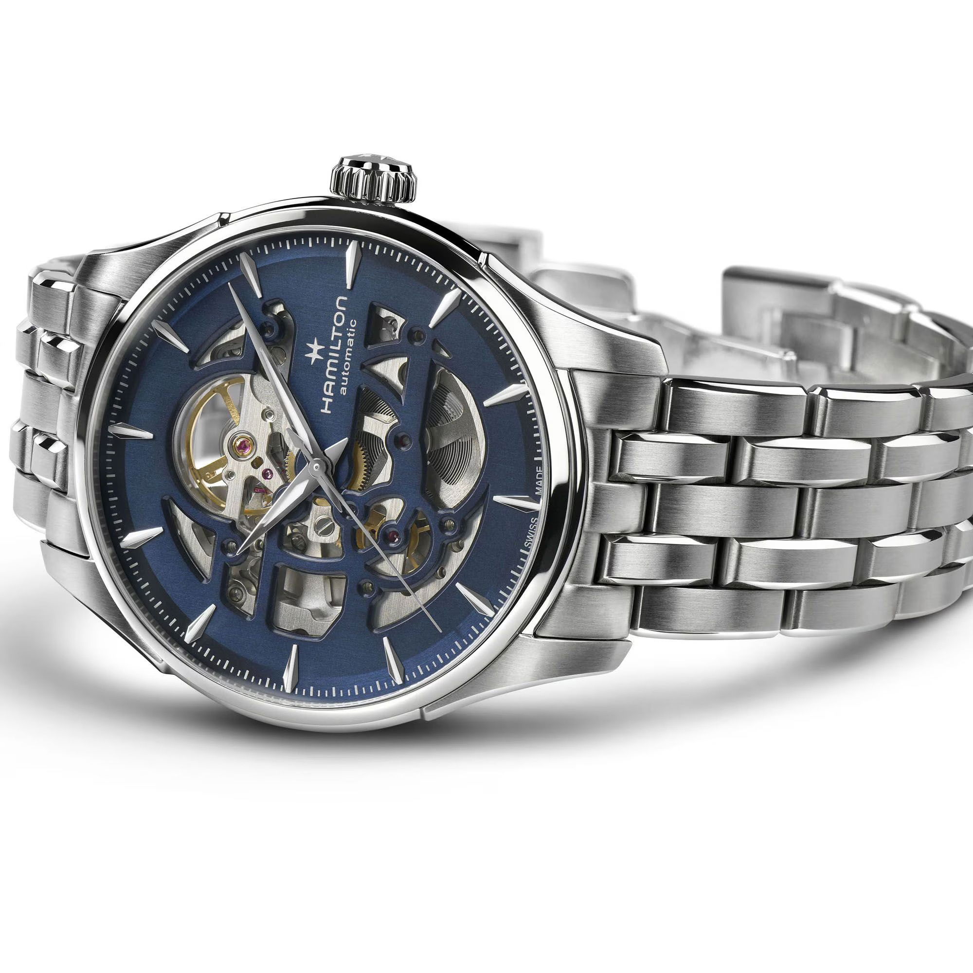 Hamilton Jazzmaster Skeleton Automatic 40mm H42535141 Erkek Kol Saati